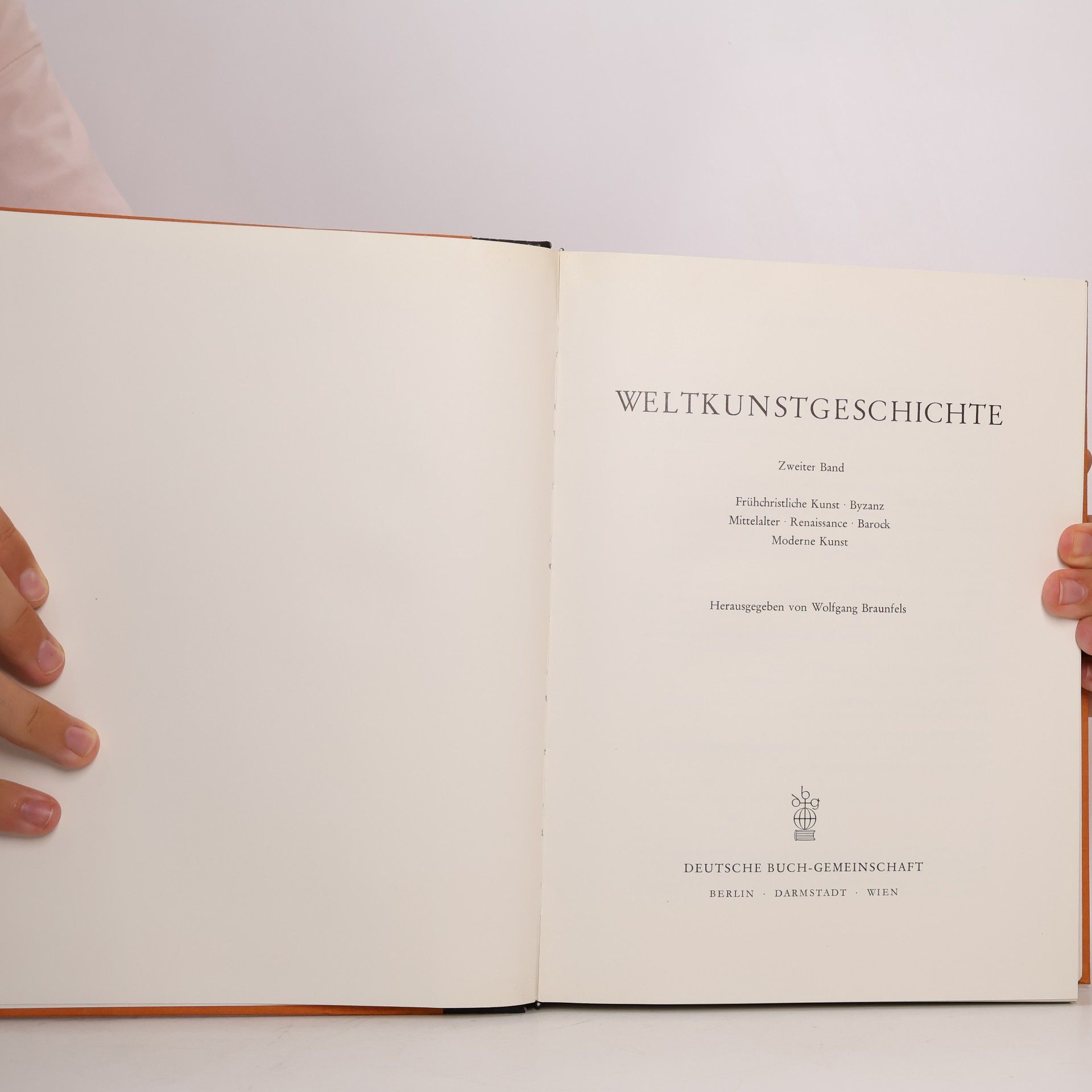 Wolfgang Braunfels Weltkunstgeschichte