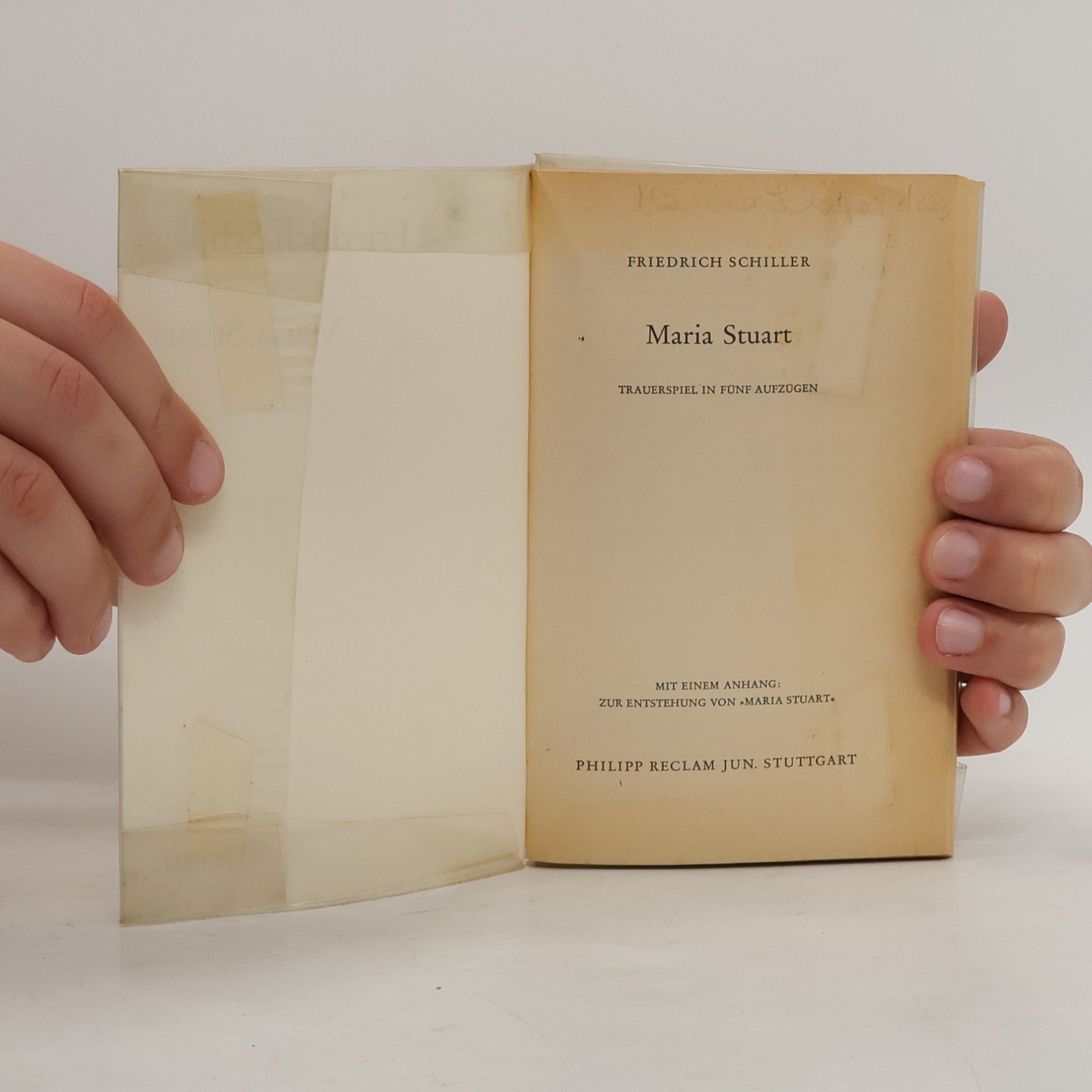 Friedrich Schiller Maria Stuart