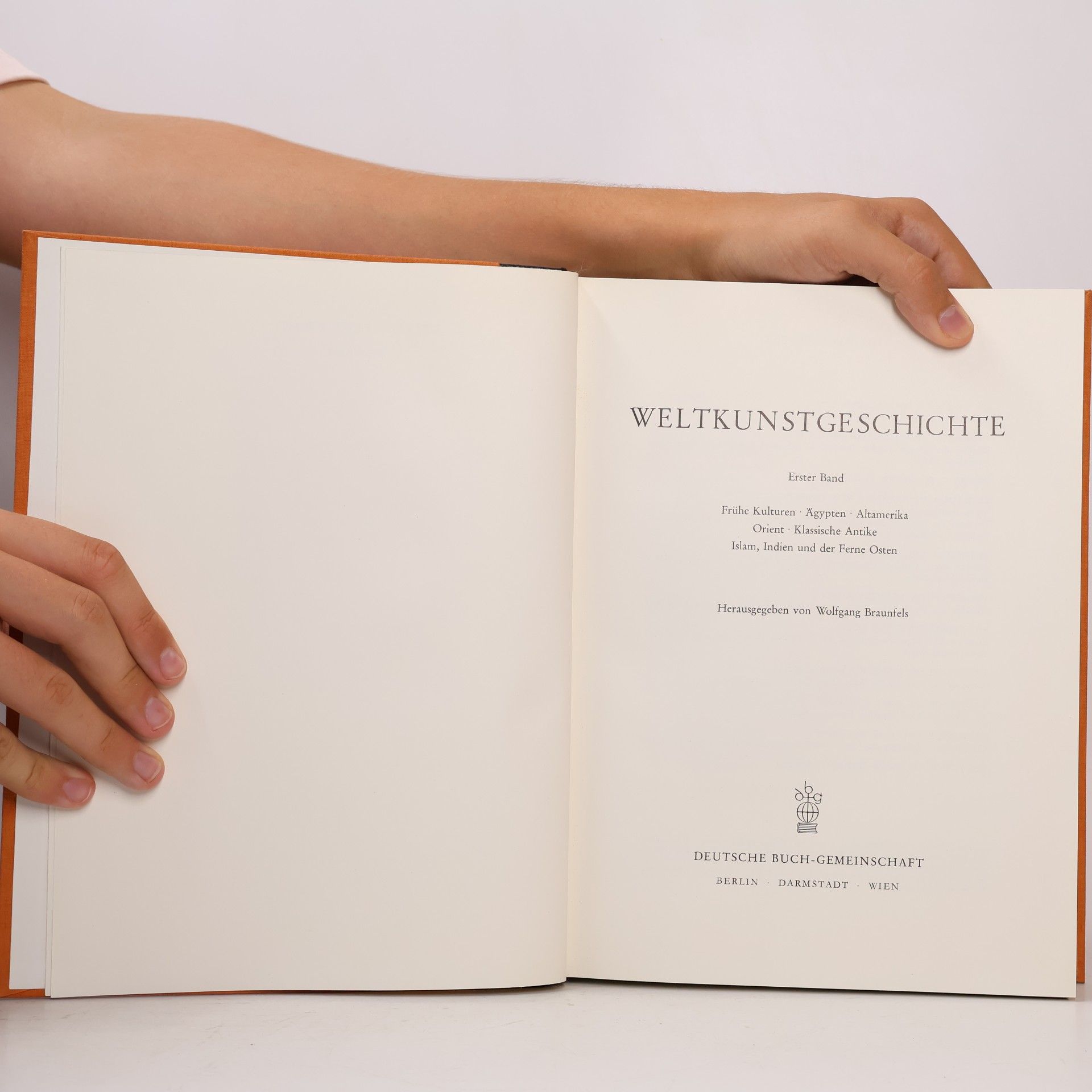 Wolfgang Braunfels Weltkunst Geschichte 1
