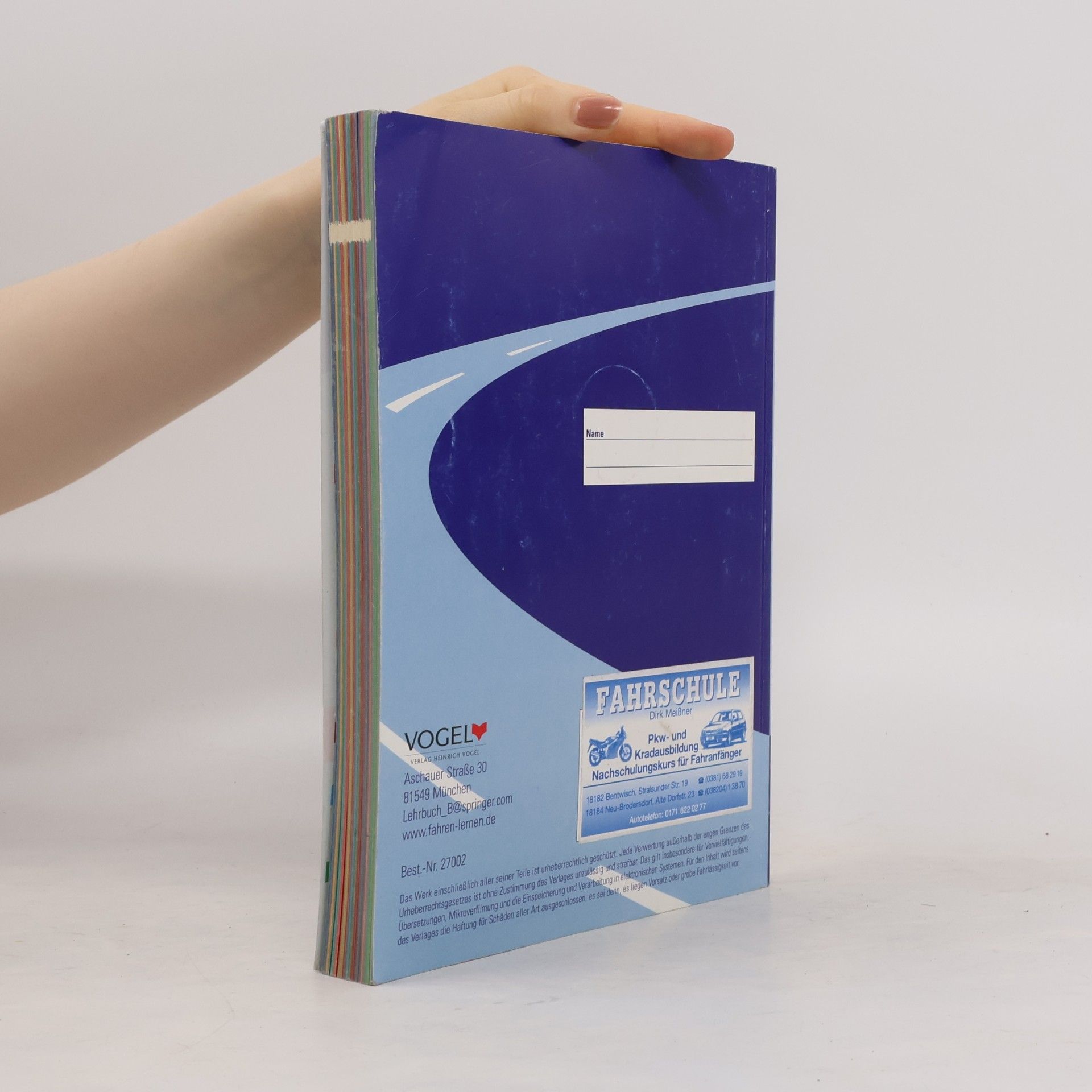 Kolektív autorov Fahren Lernen B. Lehrbuch