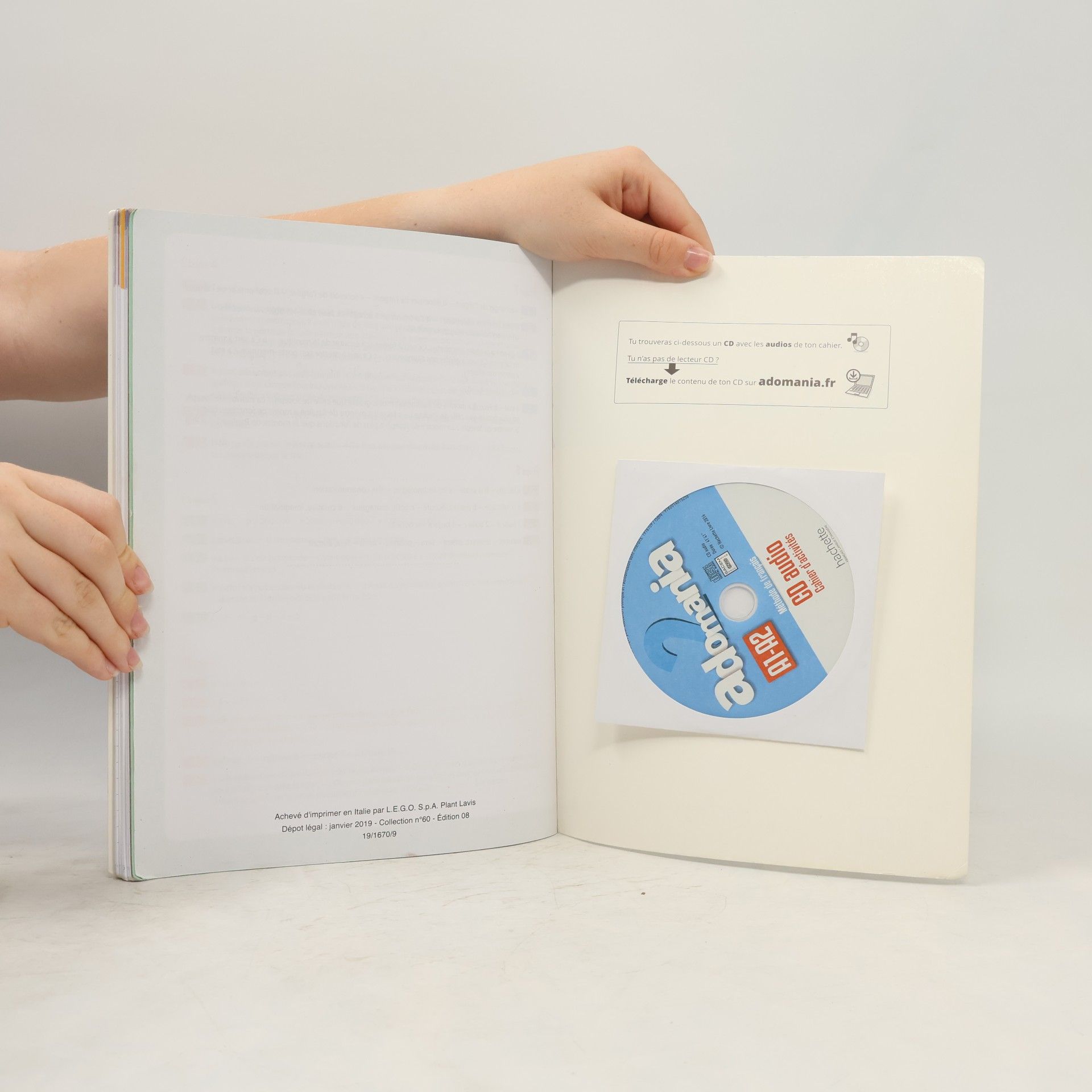 Fabienne Gallon Adomania 2. Méthode de français A1-A2. Cahier d'activités
