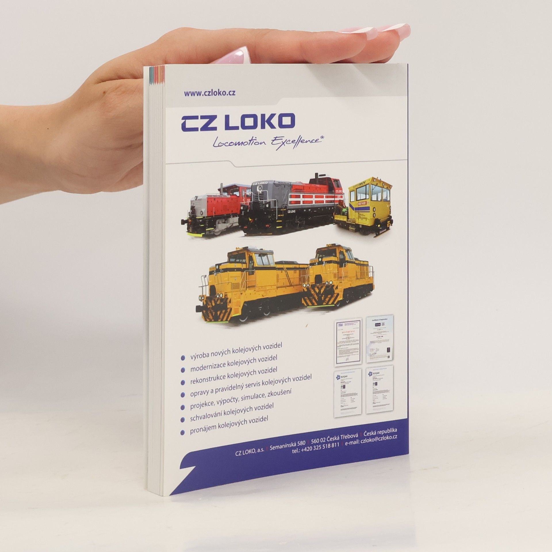 Kolektiv autorů Cz Loko. Škodovácké lokomotivy, tramvaje a trolejbusy ve fotografiích a dokumentech