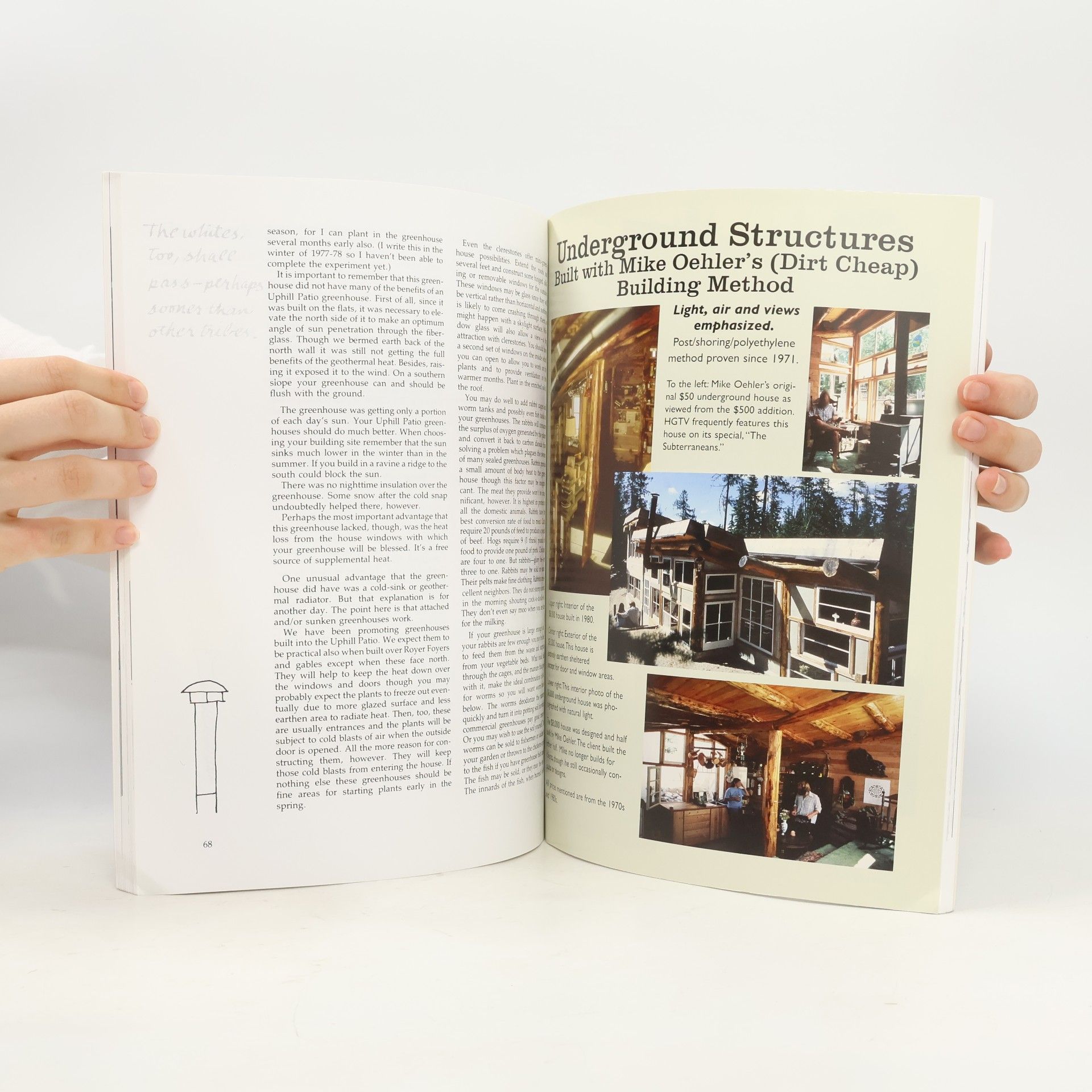 Mike Oehler The Fifty Dollar and Up Underground House Book - Seventh Edition