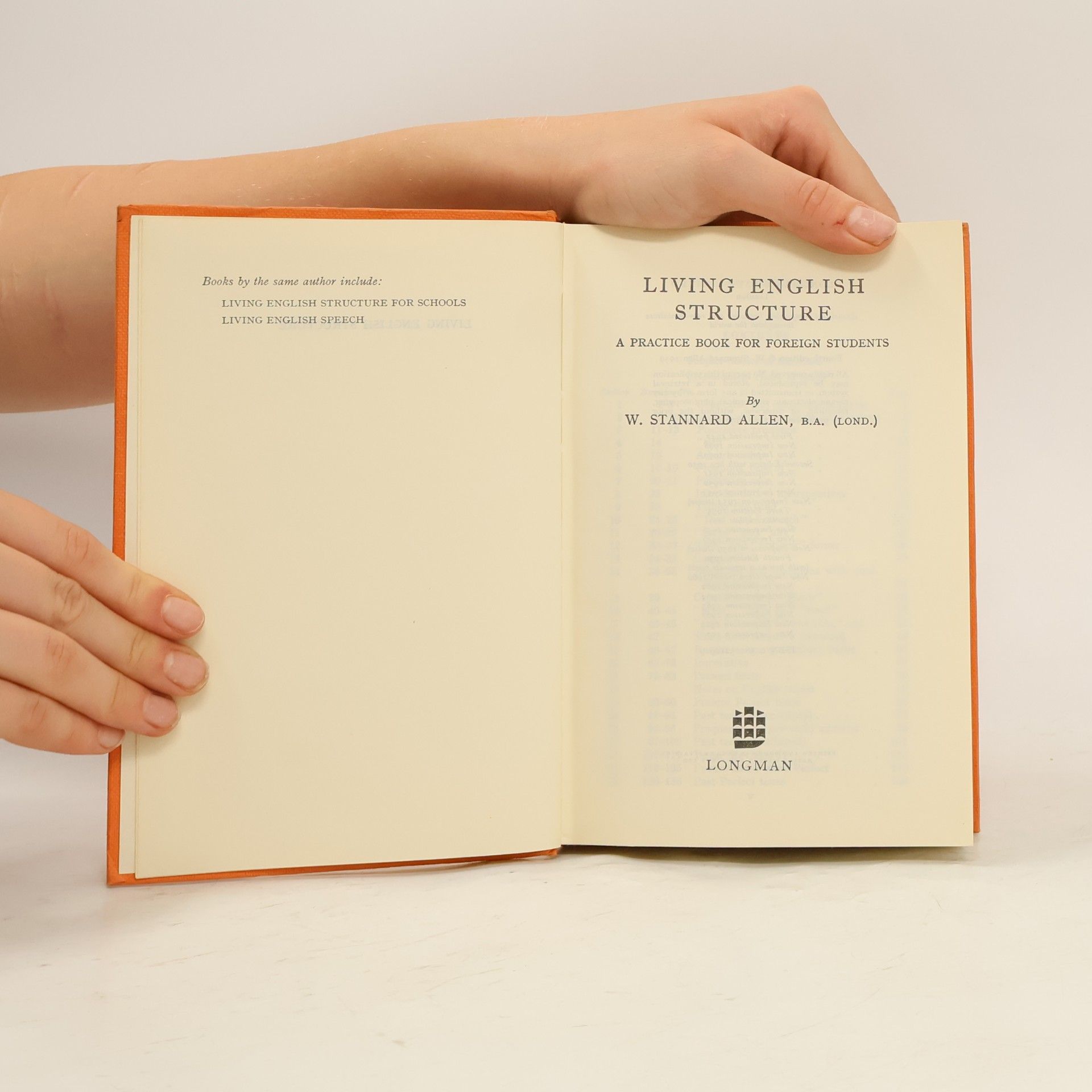 W. Stanard Allen Living English Structure