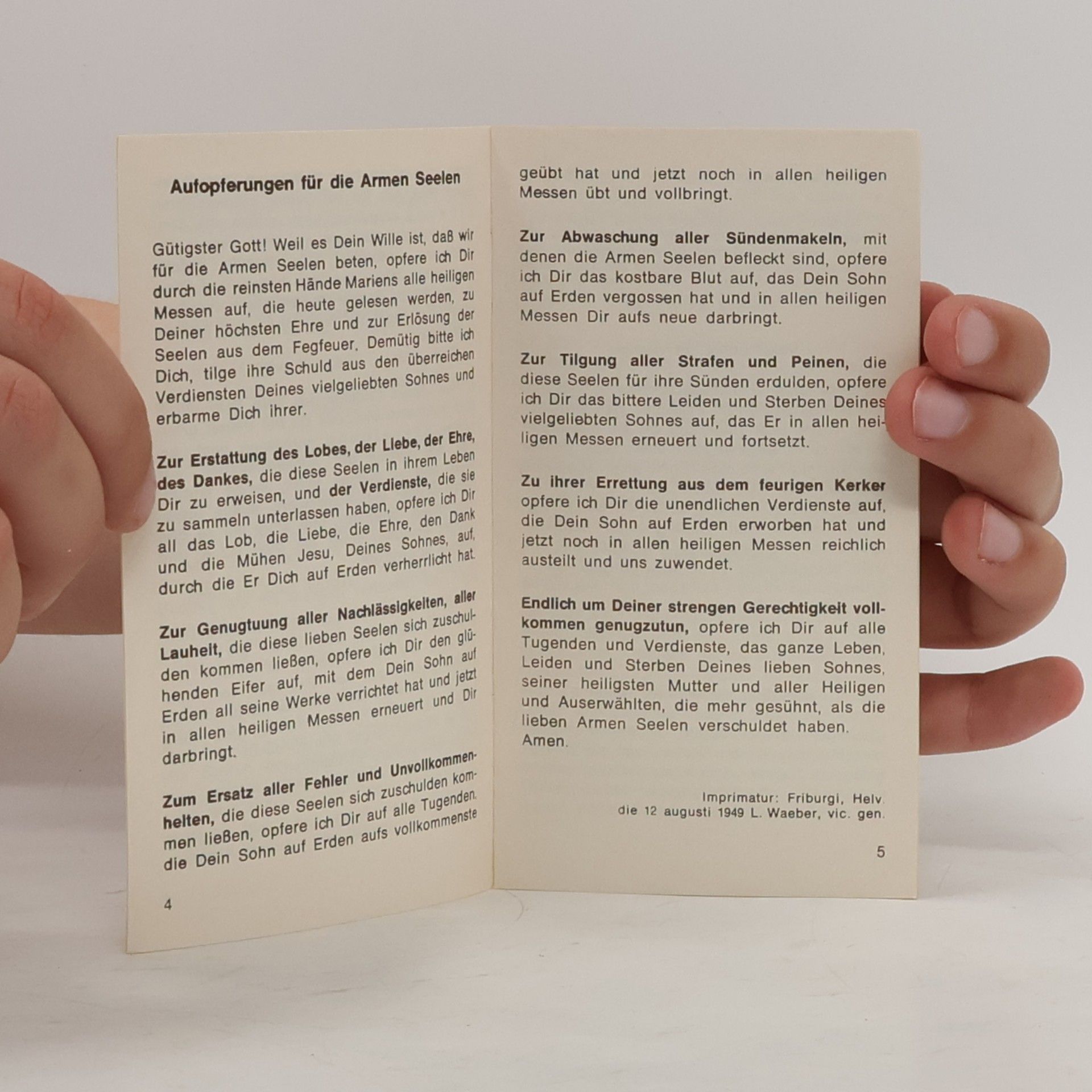 Autorenkollektiv Gebete für die Armen Seelen