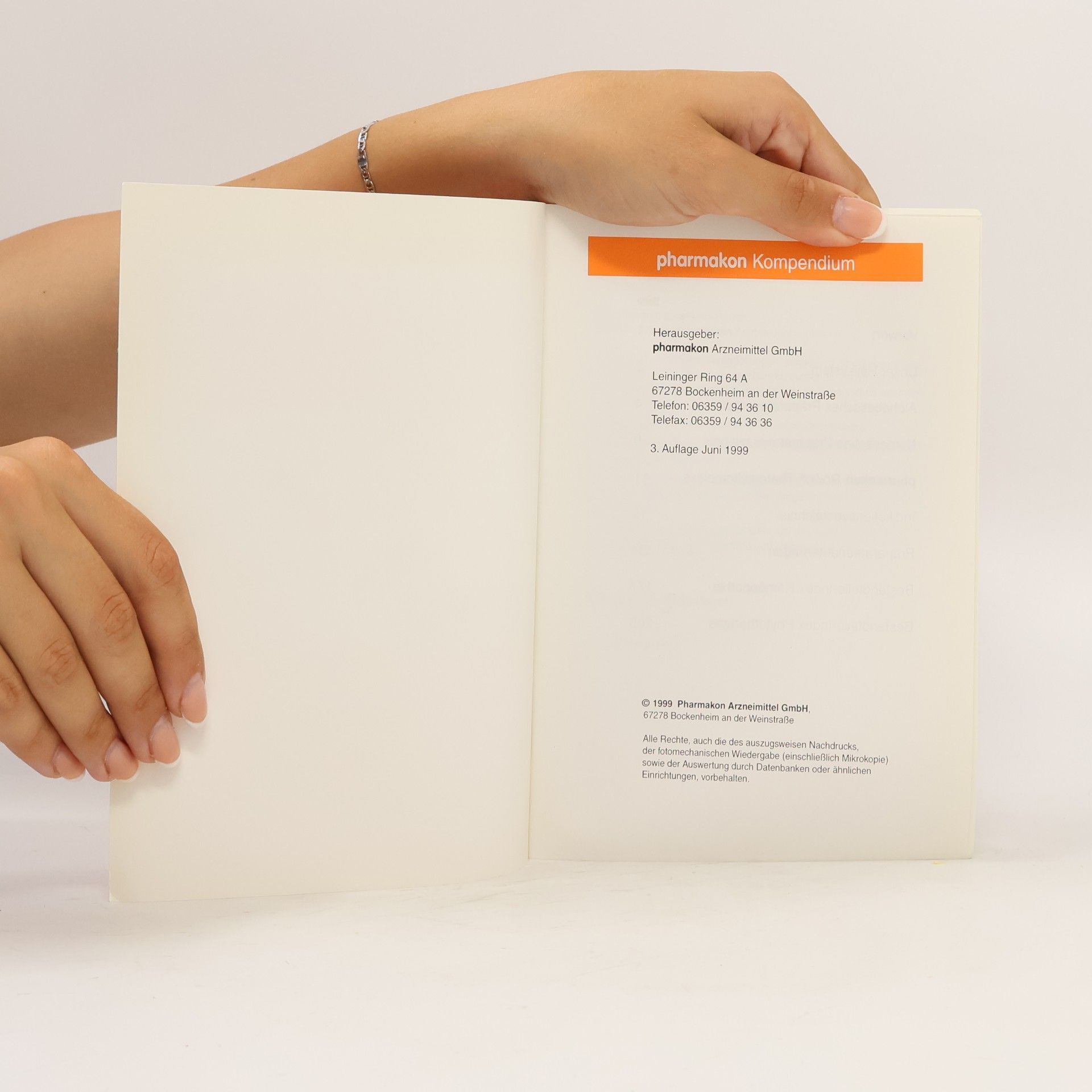 Autorenkollektiv Pharmakon Kompendium