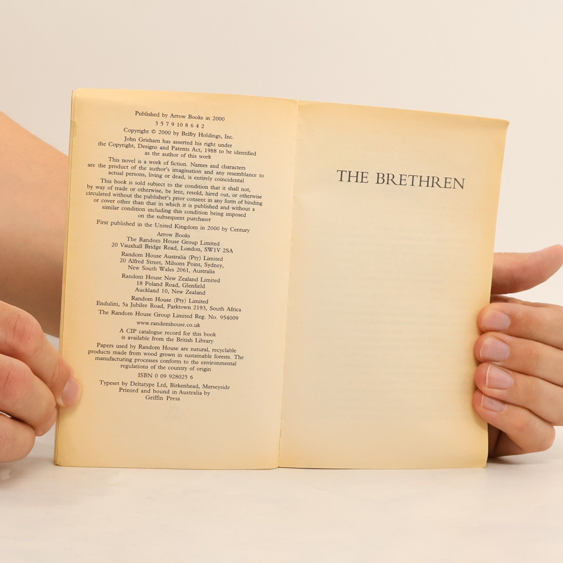 John Grisham The Brethren