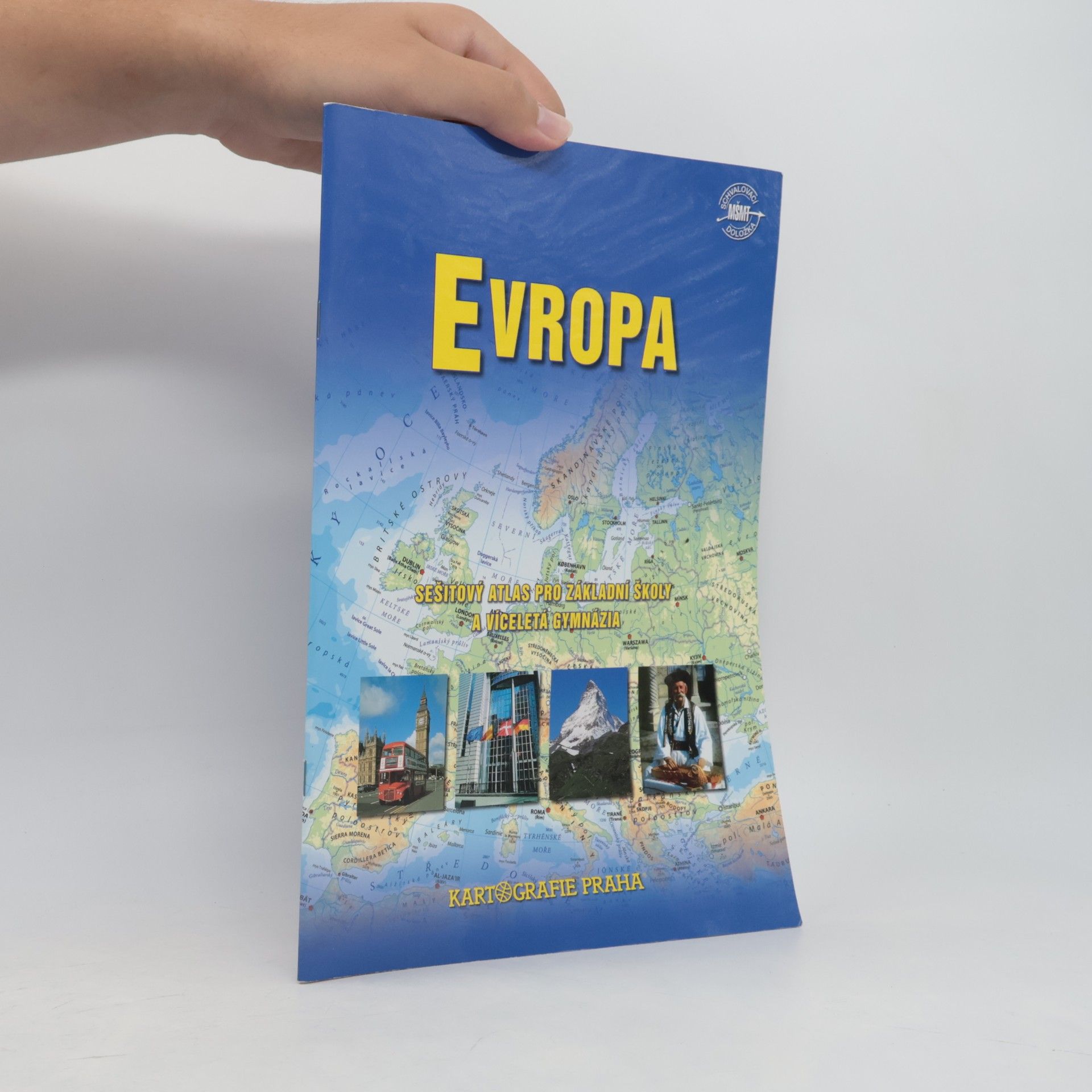 Kolektív autorov Evropa sešitový atlas pro základní školy a víceletá gymnázia