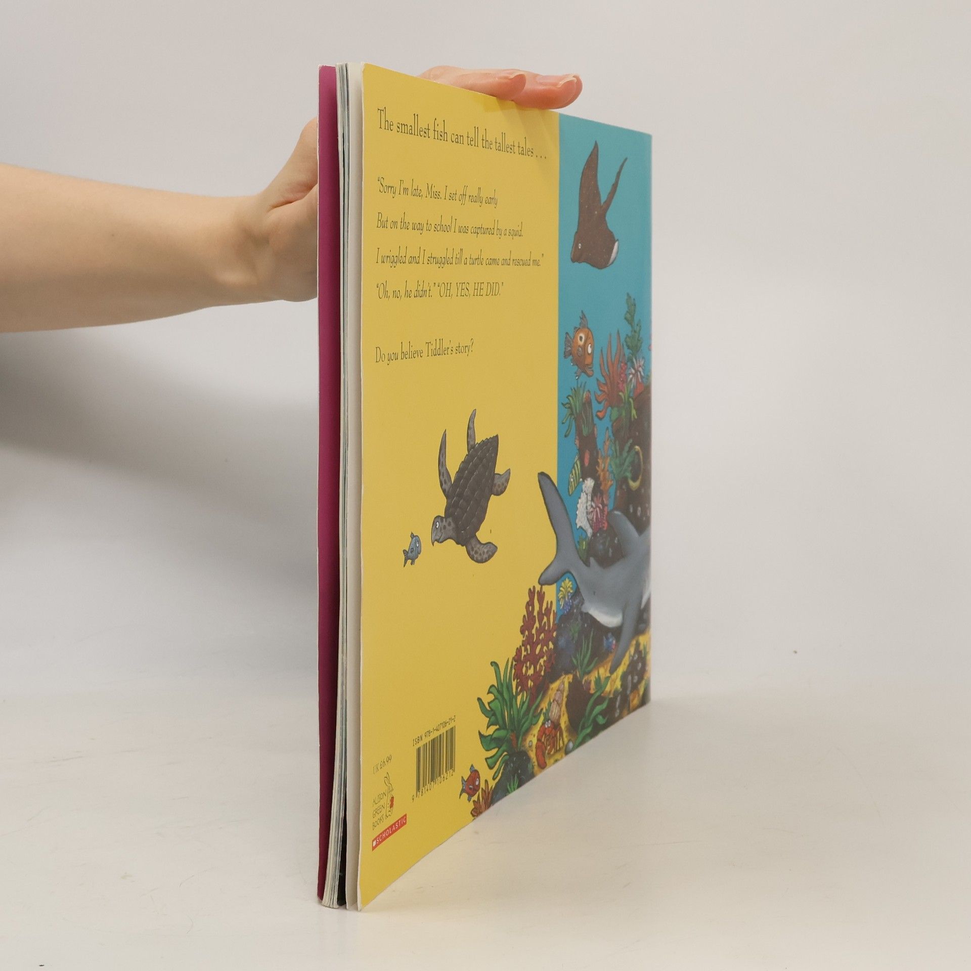 Axel Scheffler Tiddler, the story telling fish