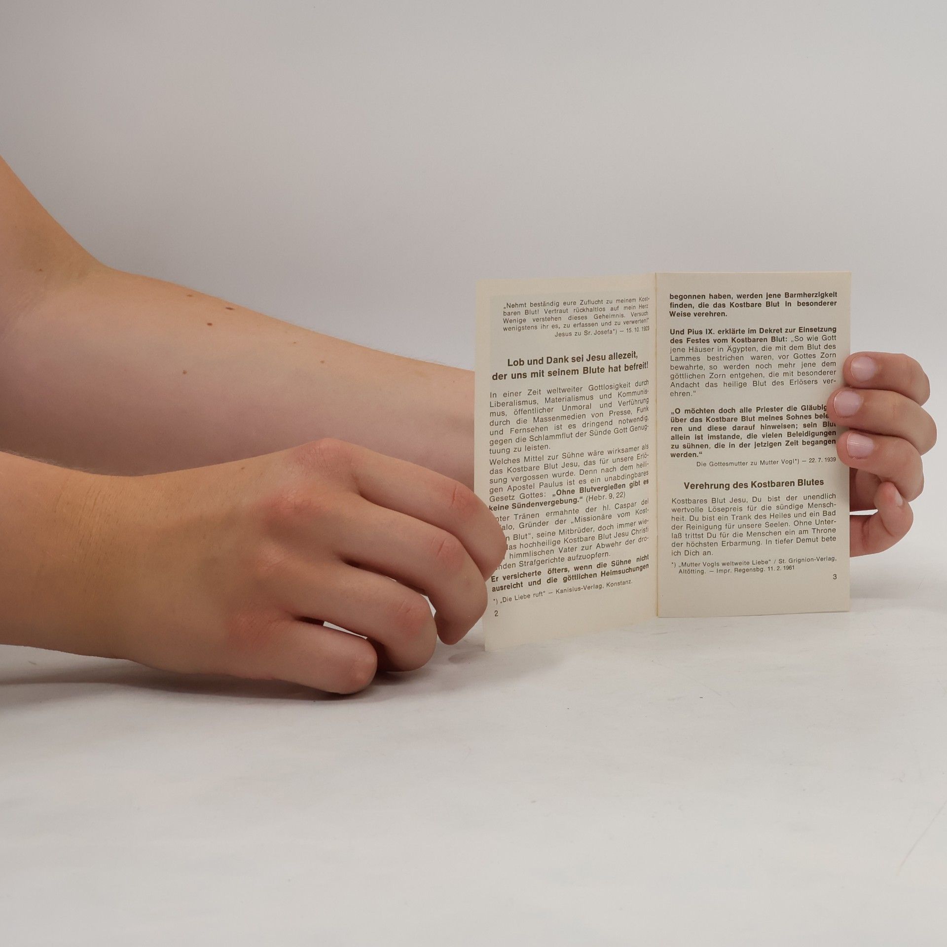 Autorenkollektiv Verehrung des Kostbaren Blutes