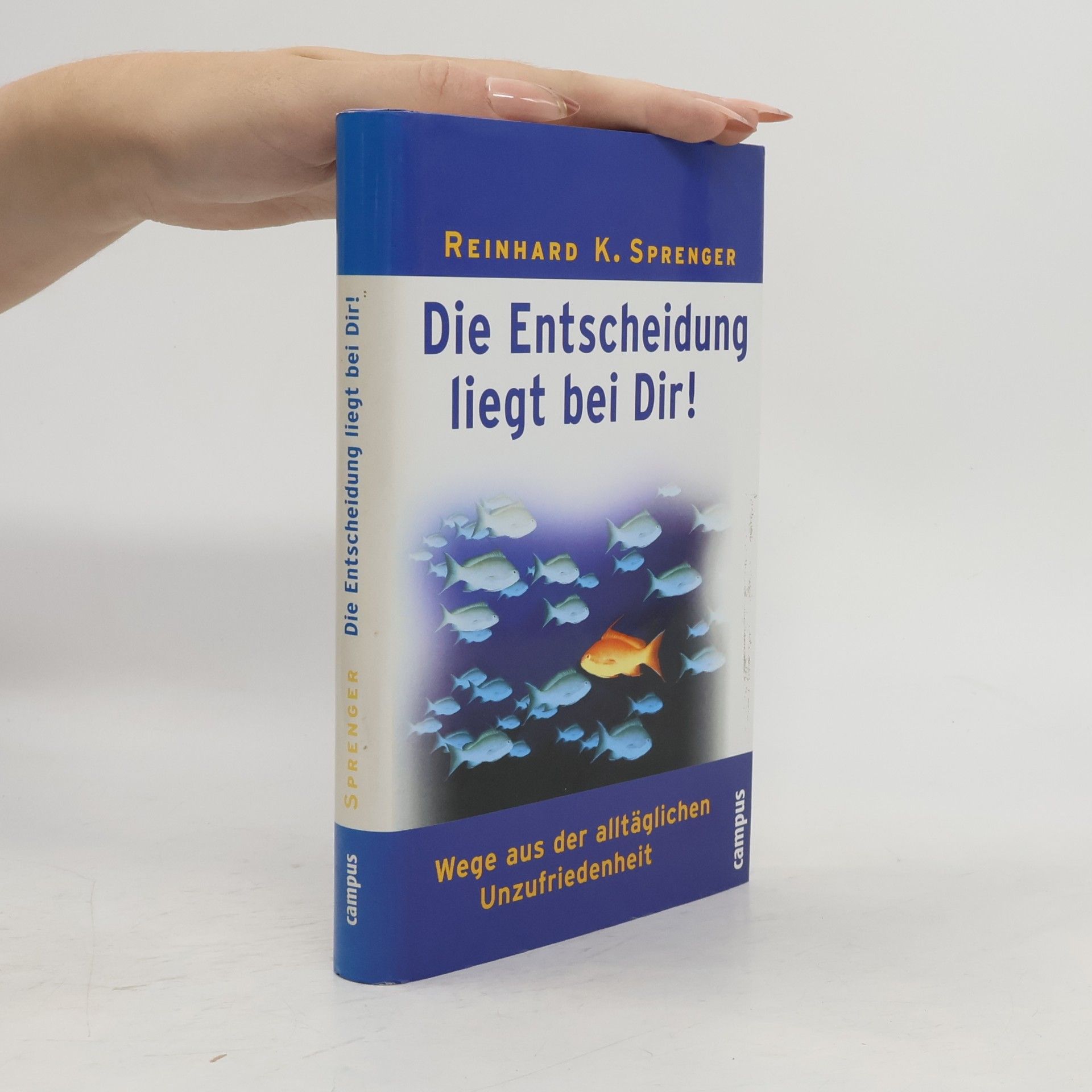 Reinhard Sprenger Die Entscheidung liegt bei dir!
