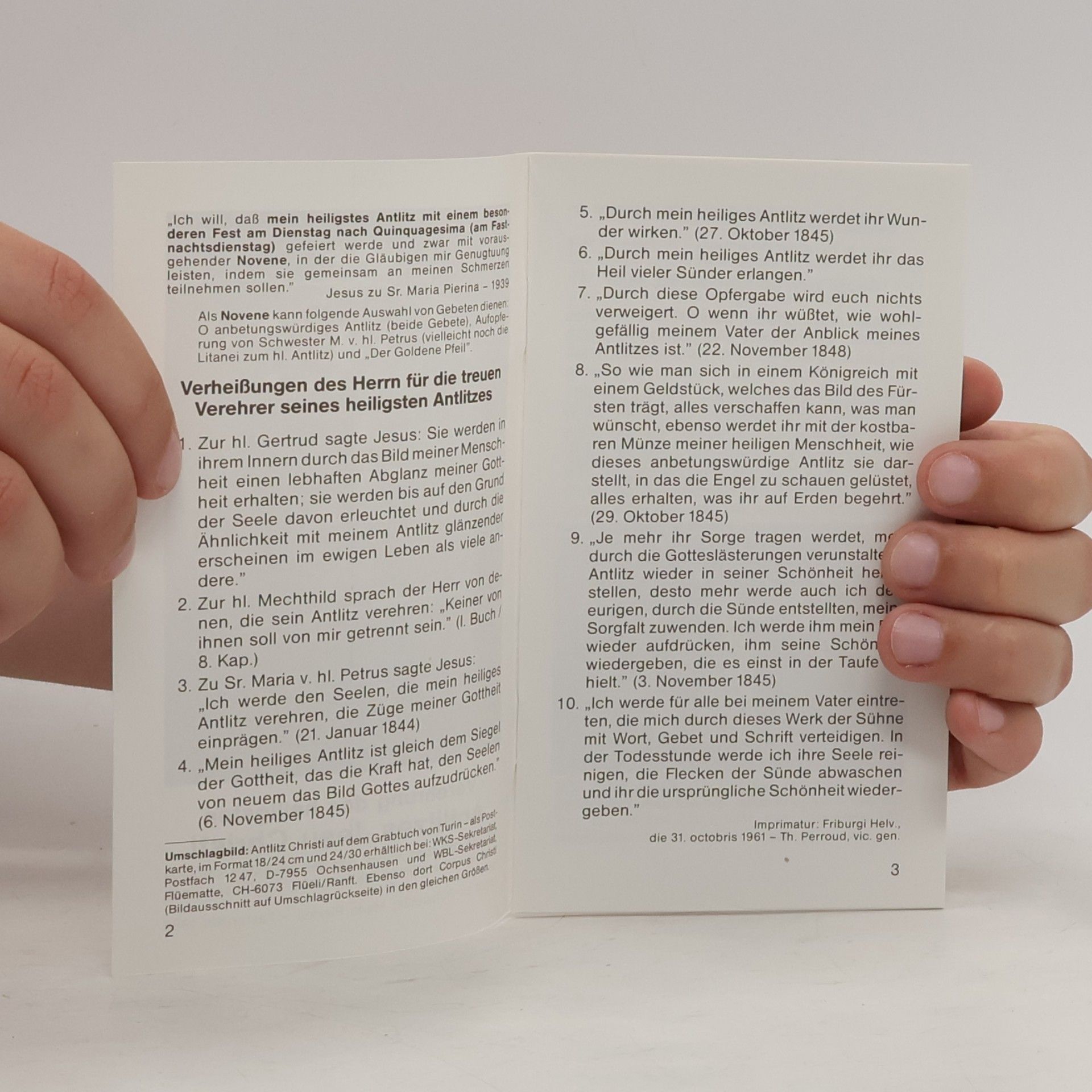 Autorenkollektiv Verehrung des heiligsten Antiltzes Jesu Chrtisti