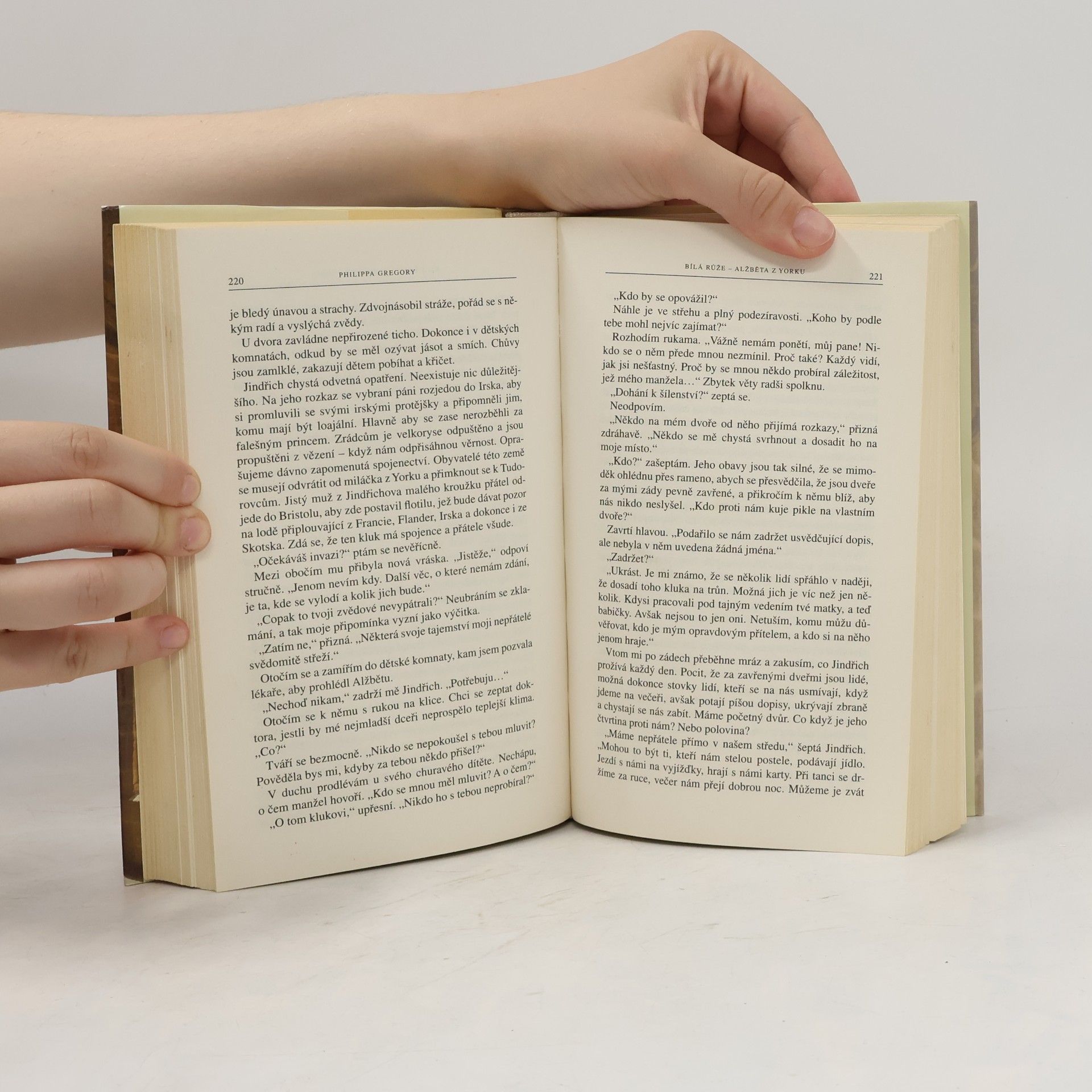 Philippa Gregory Bílá růže Alžběta z Yorku