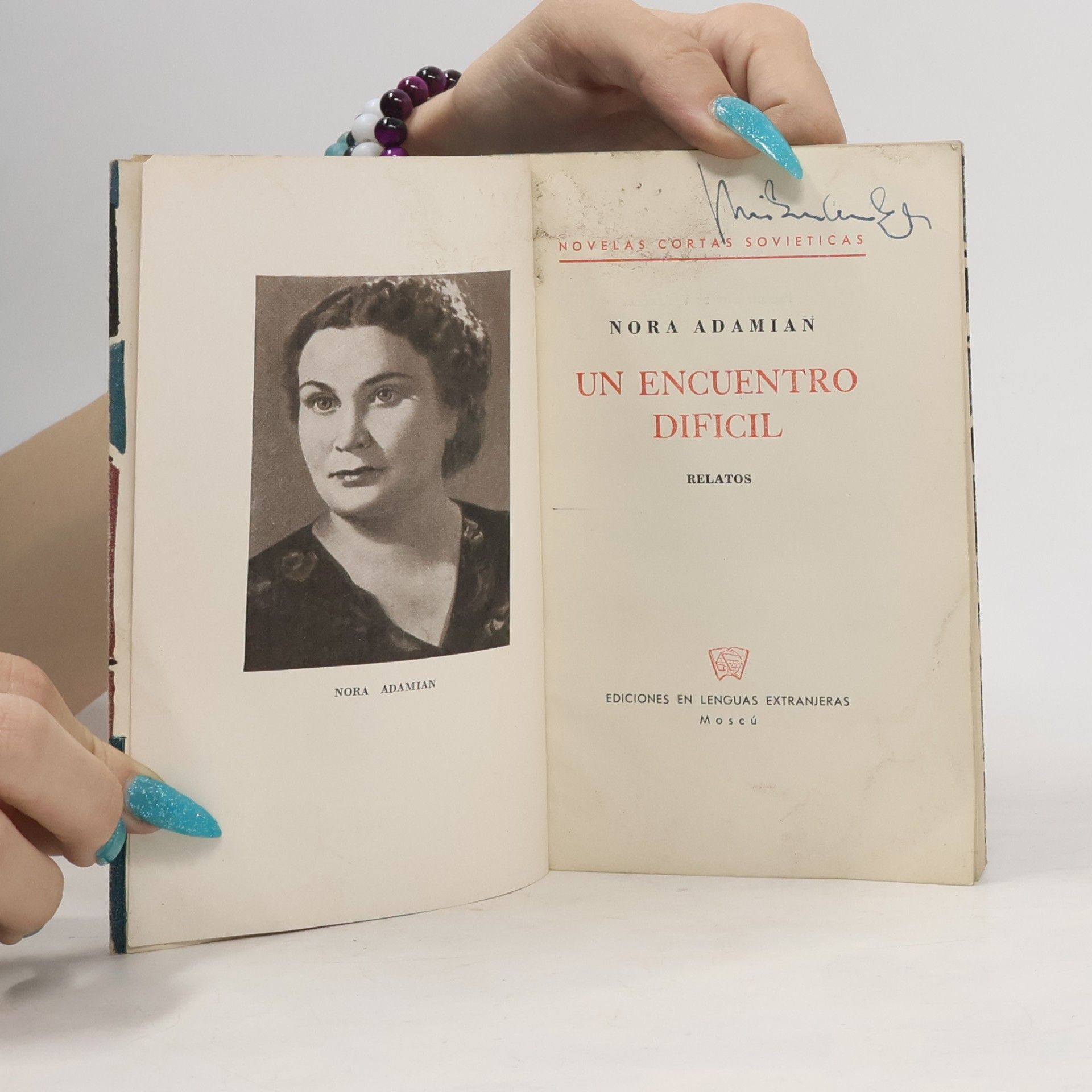Nora Adamian Un encuentro dificil