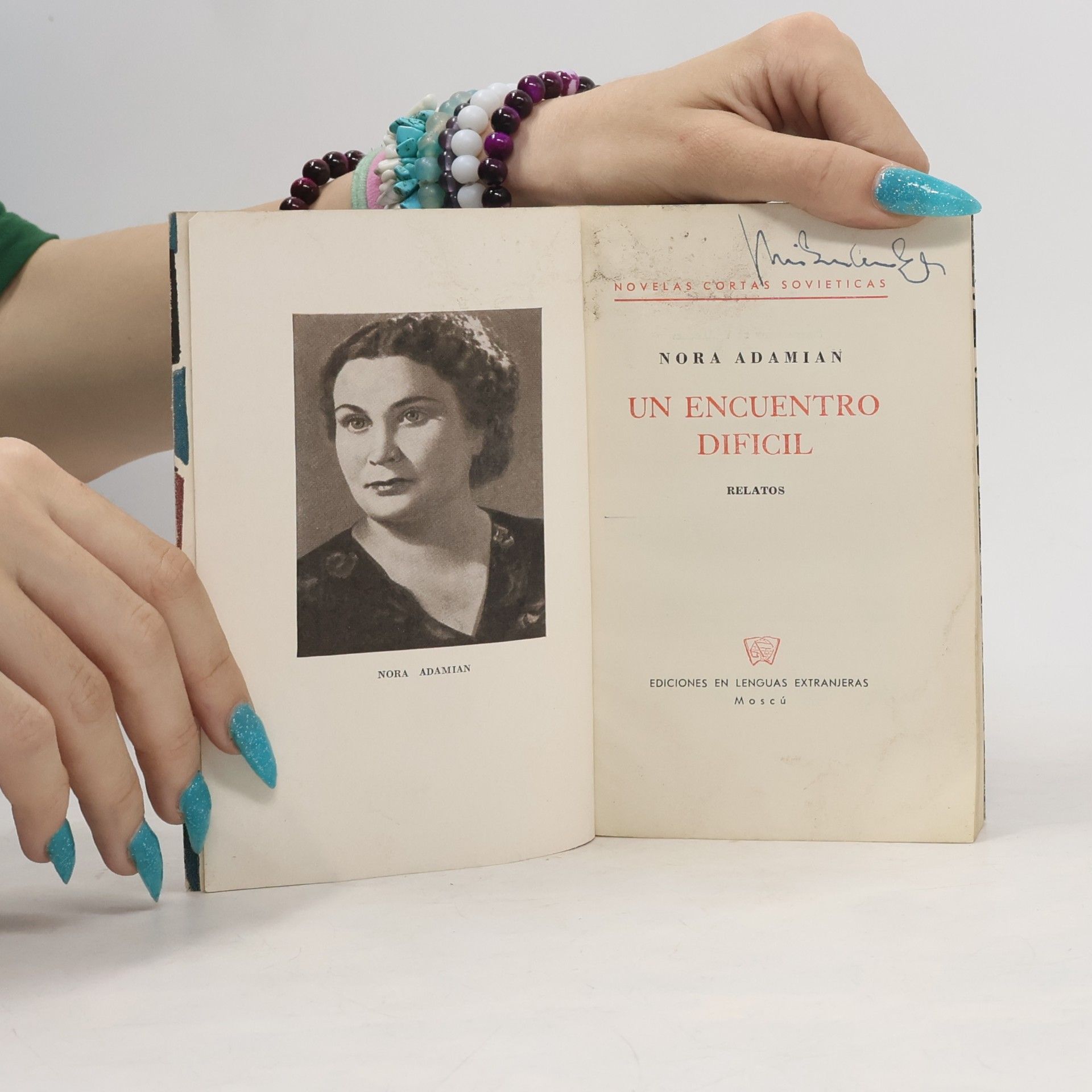 Nora Adamian Un encuentro dificil