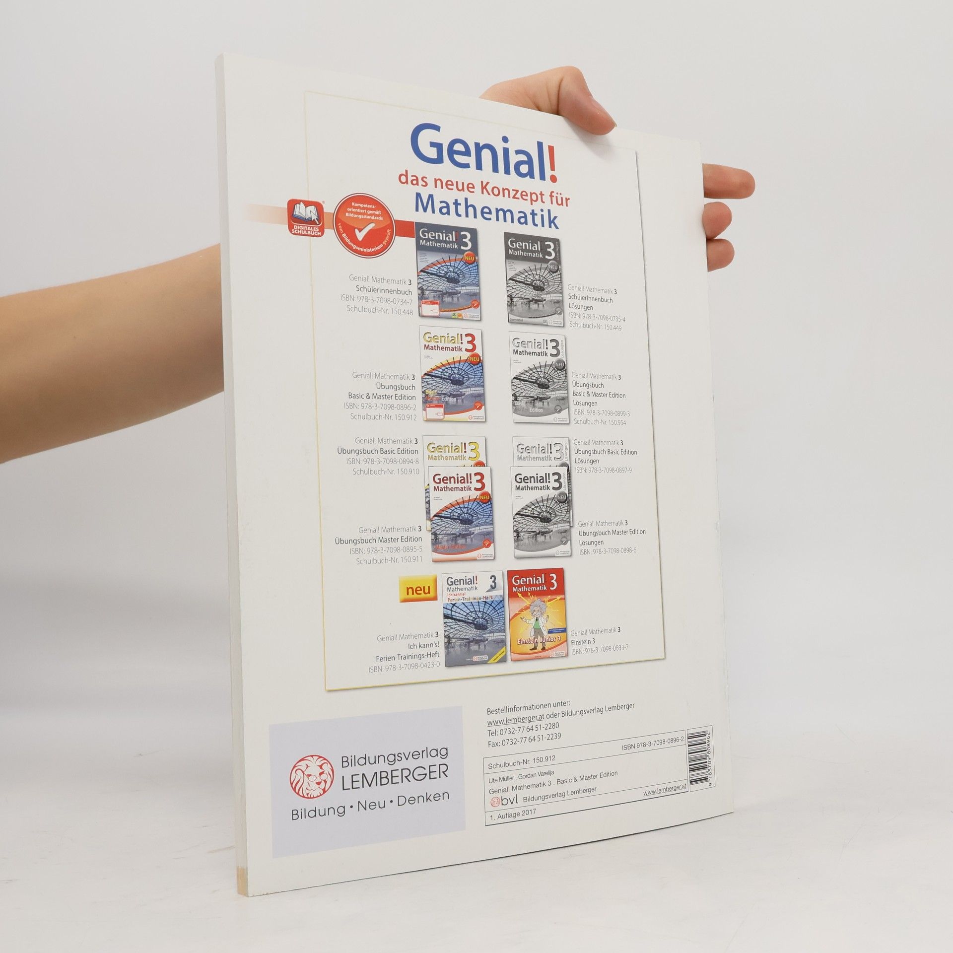 Autorenkollektiv Genial! Mathematik 3. Übungsbuch Basic + Master Edition