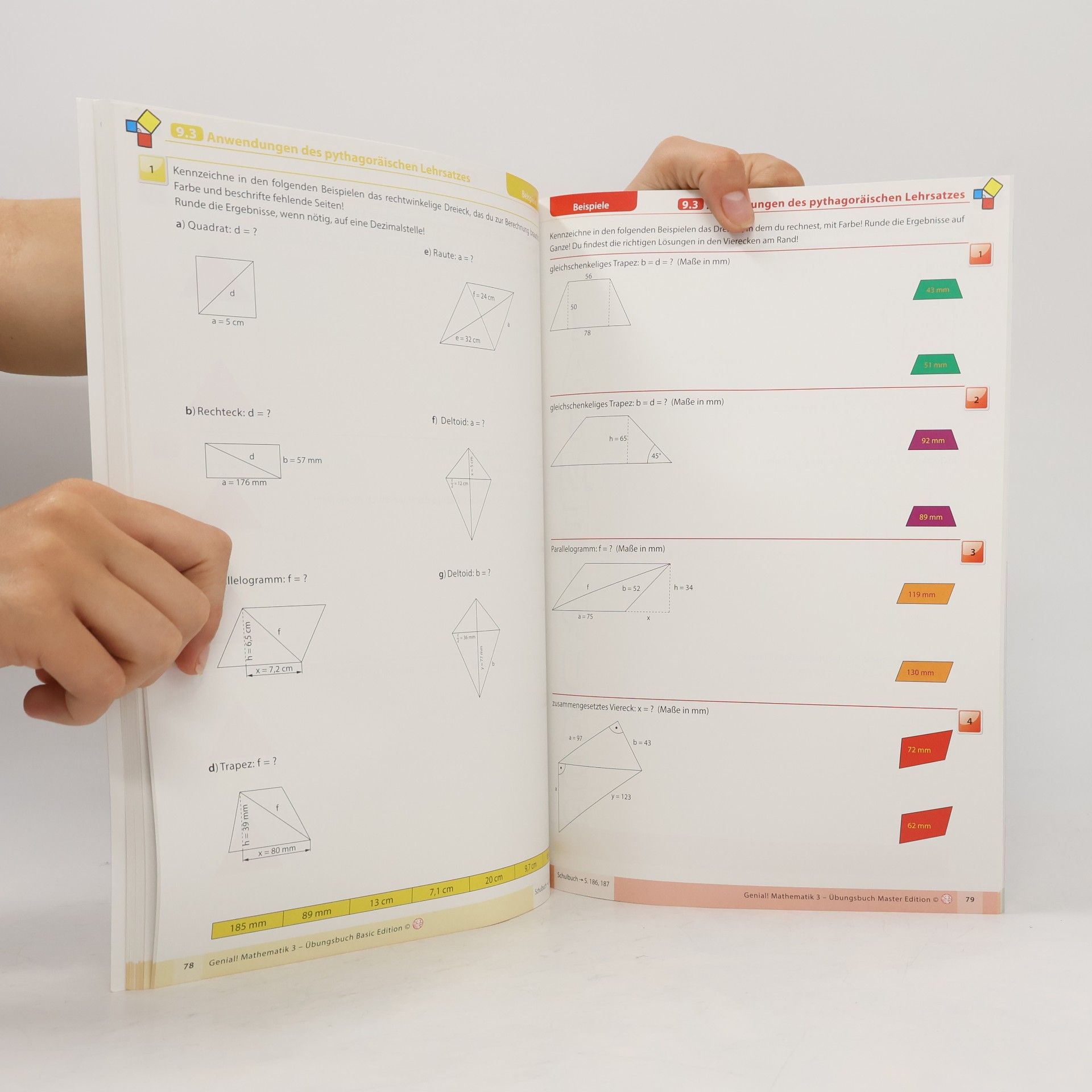 Autorenkollektiv Genial! Mathematik 3. Übungsbuch Basic + Master Edition