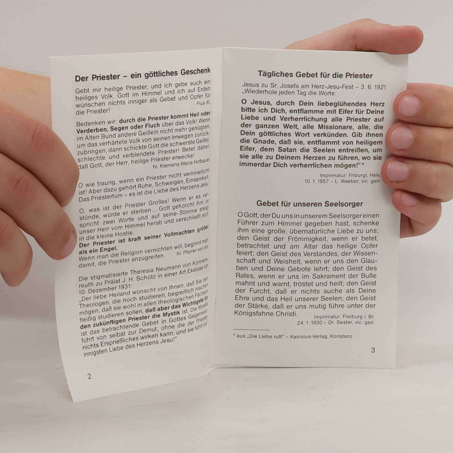 Autorenkollektiv Gebete für die Priester, Heilige Stunde, Verehrung der Heiligsten Herzen Jesu und Mariens