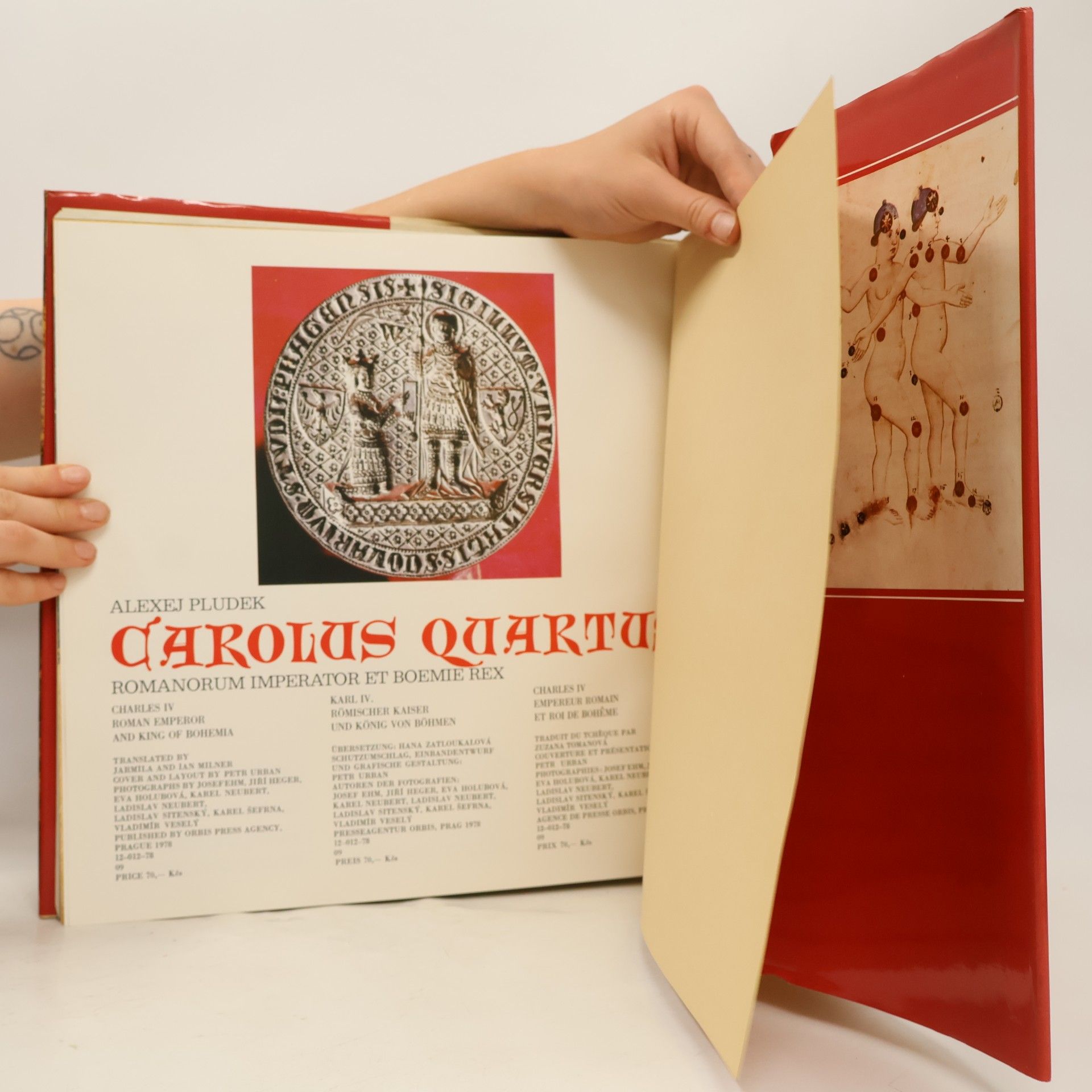 Alexej Pludek Carolus Quartus romanorum imperator et boemie rex. Římský císař a král Karel IV