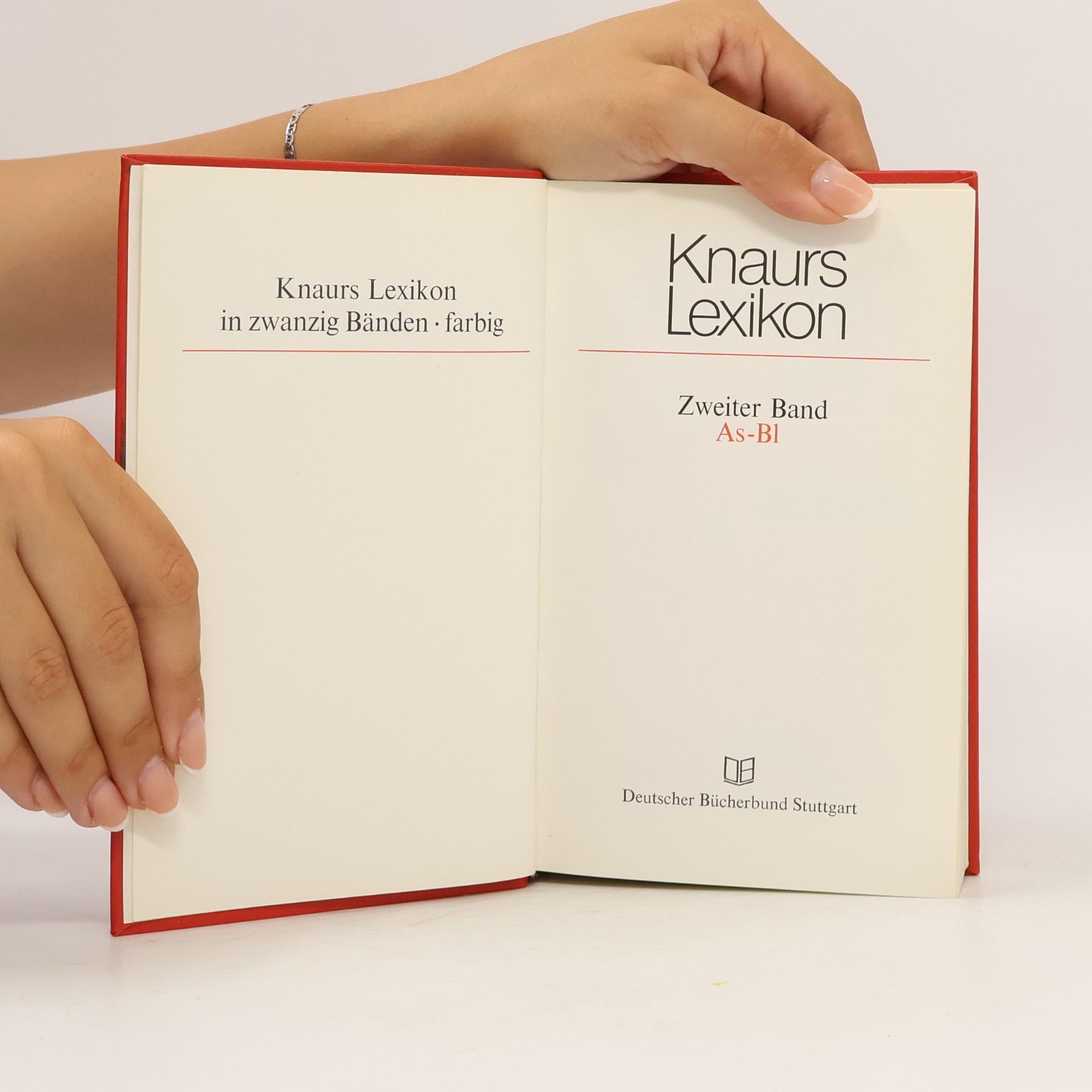 Autorenkollektiv Knaurs Lexikon 2. As-Bl