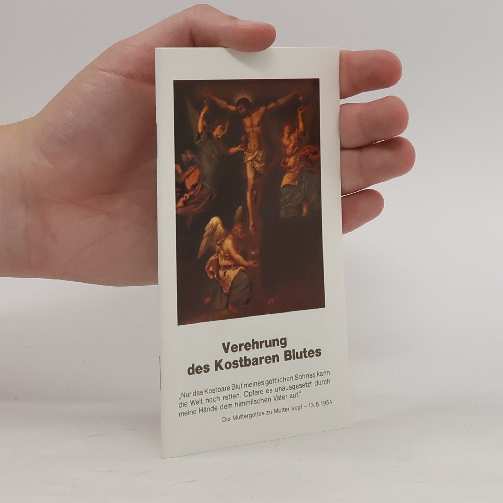 Autorenkollektiv Verehrung des Kostbaren Blutes