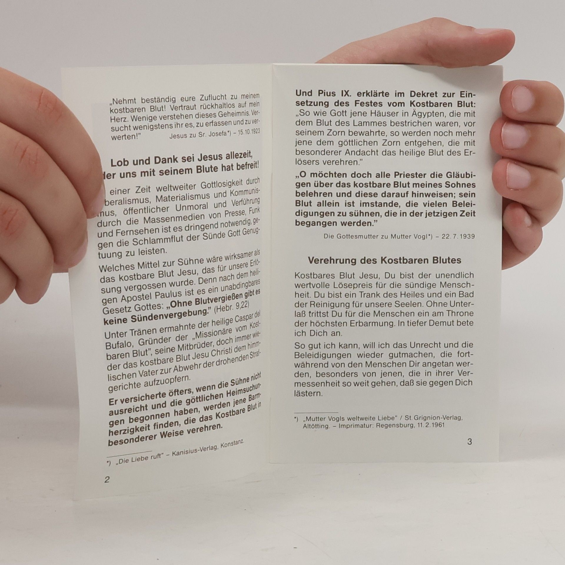 Autorenkollektiv Verehrung des Kostbaren Blutes