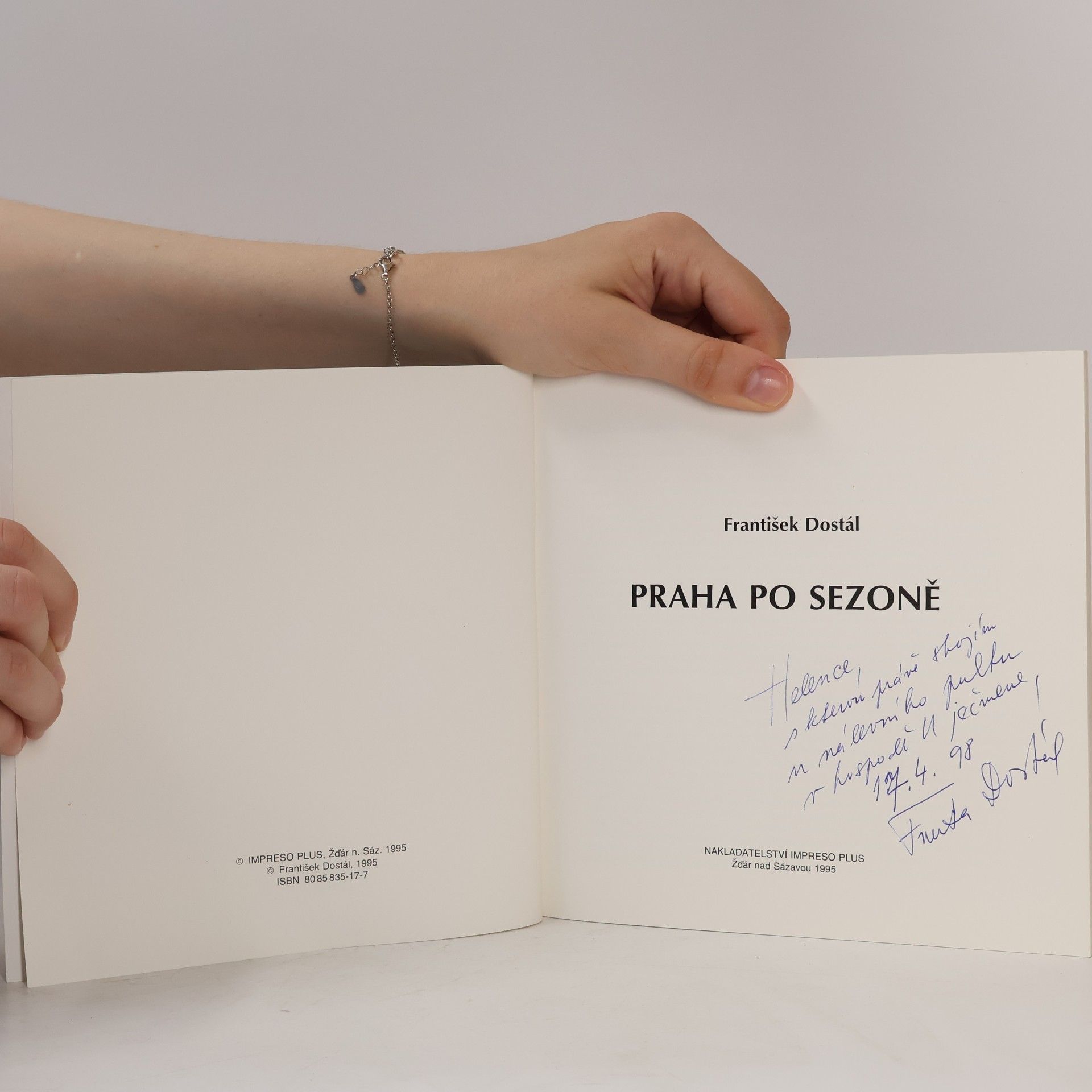 František Dostál Praha po sezoně