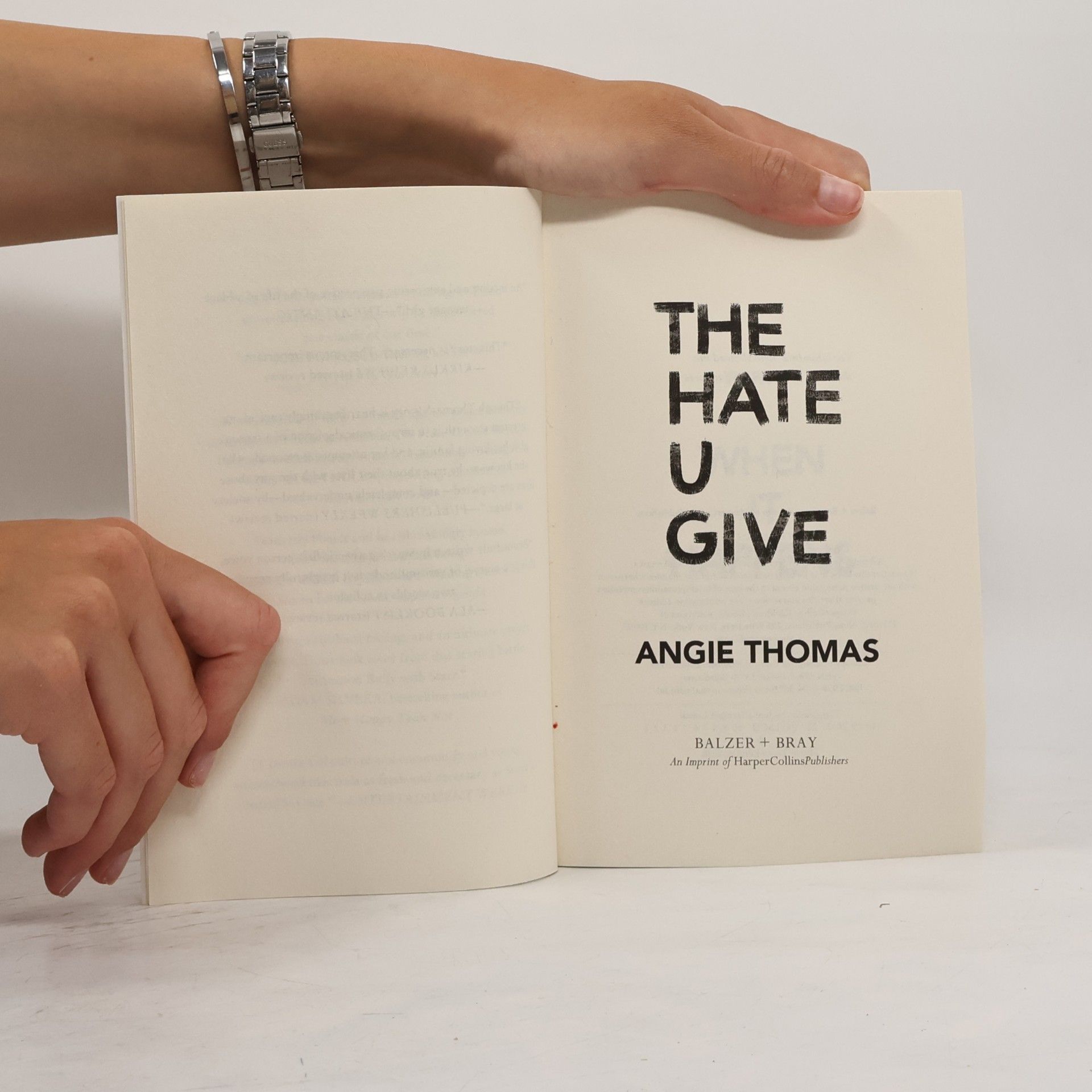 Angie Thomas The Hate U Give Movie Tie-In Edition