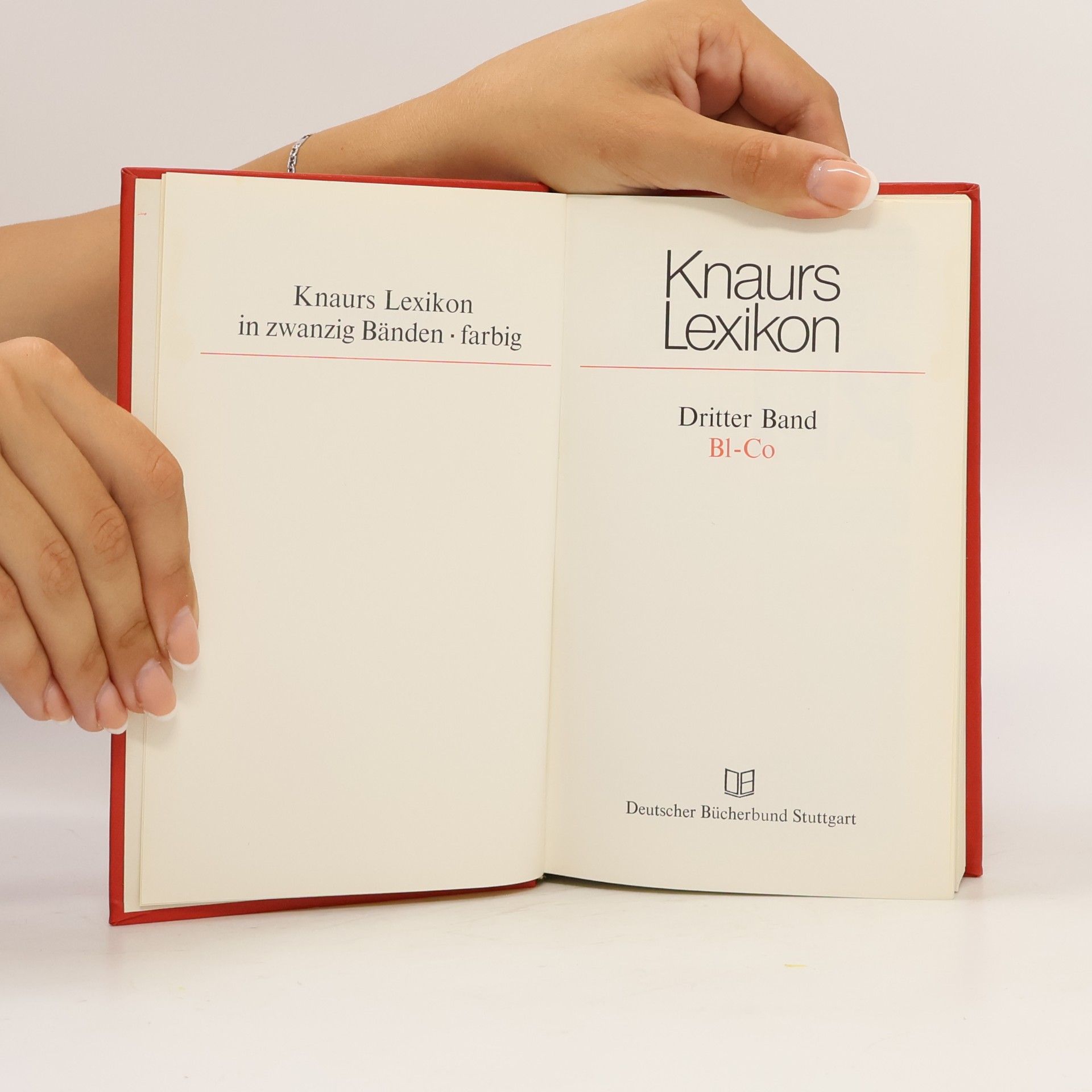 Autorenkollektiv Knaurs Lexikon 3. Bl-Co