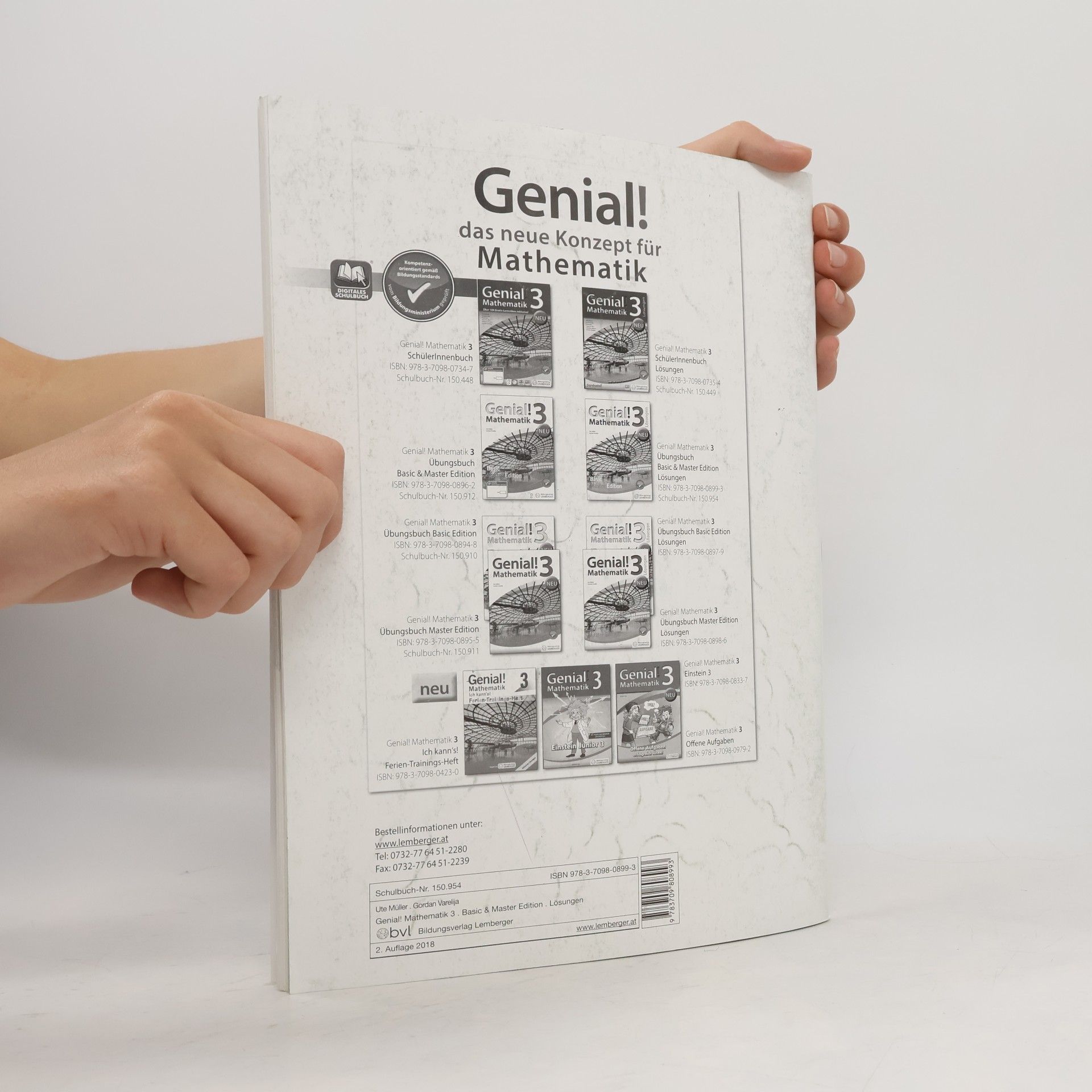 Ute Müller Genial! Mathematik 3. Basic & Master Edition. Lösungen