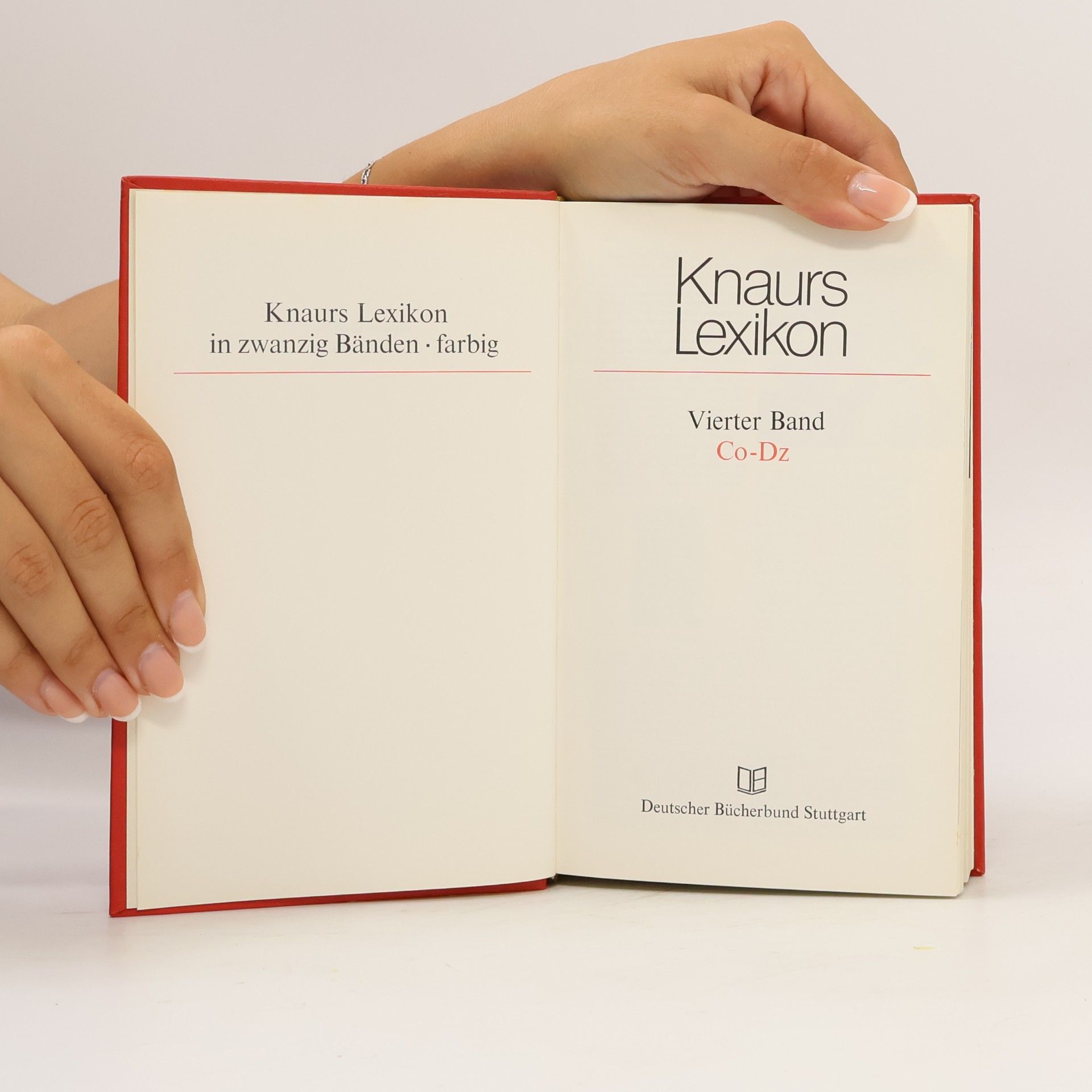 Auteurscollectief Knaurs Lexikon 4. Co-Dz