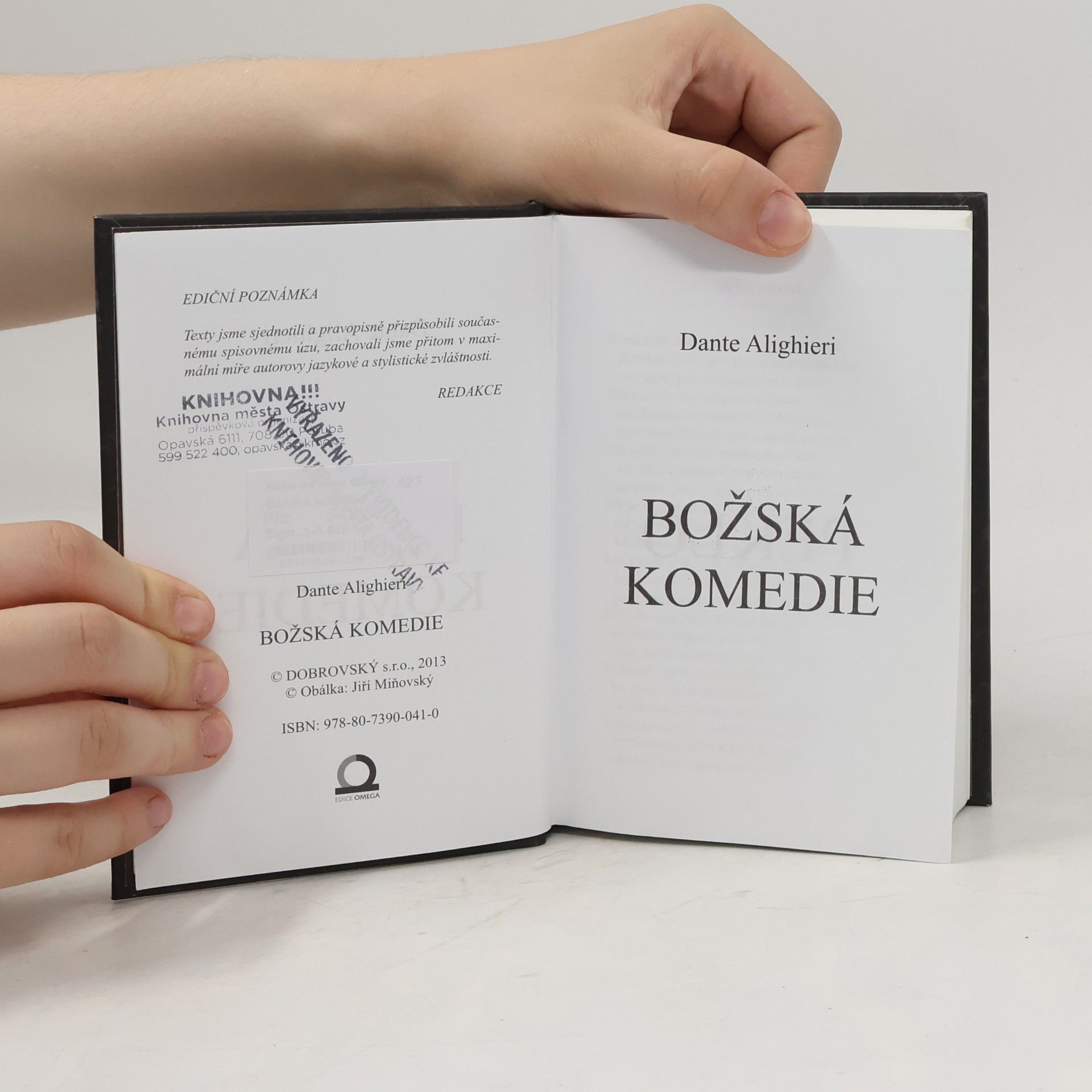 Dante Alighieri Božská komedie