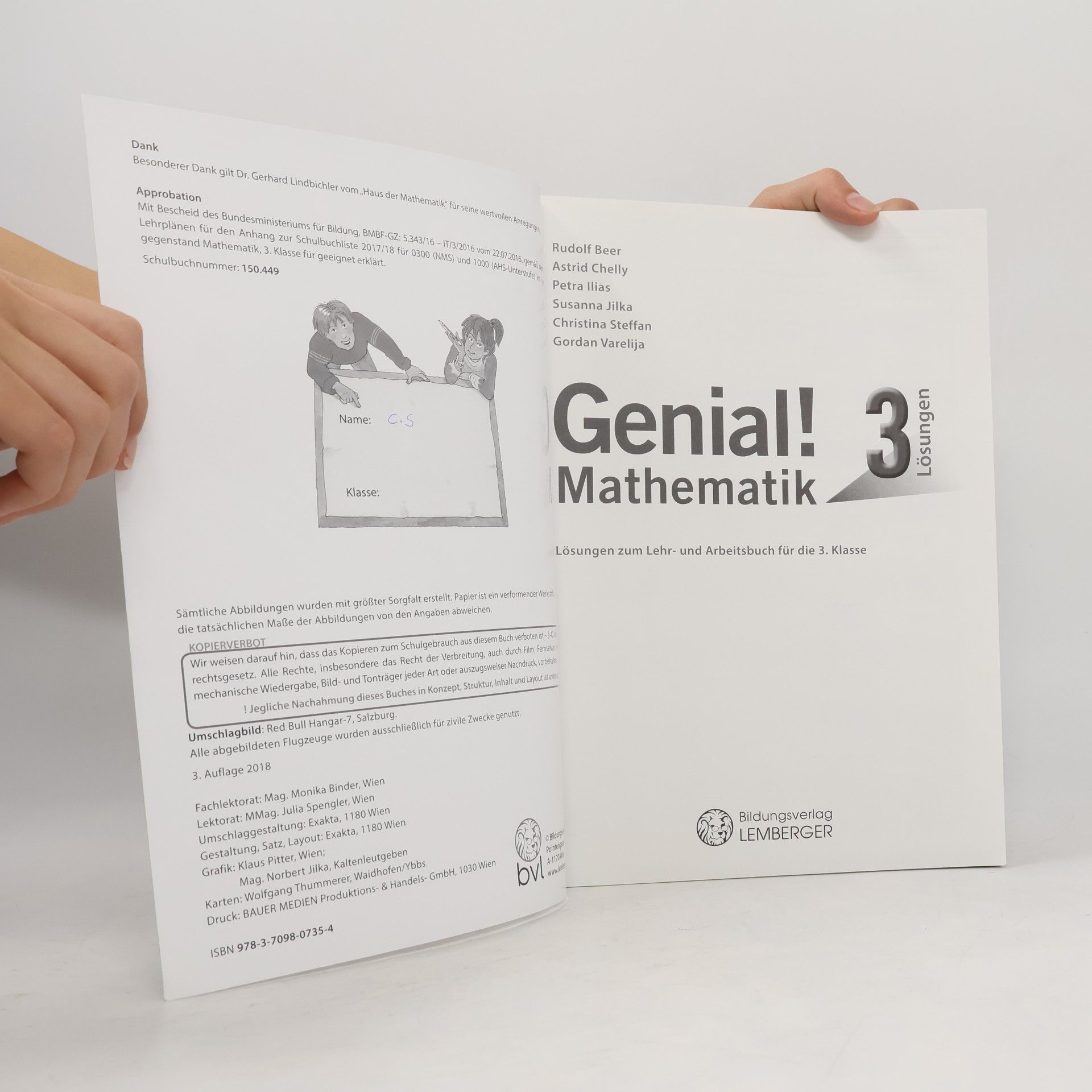 Rudolf Beer Genial! Mathematik 3 NEU. Lösungen