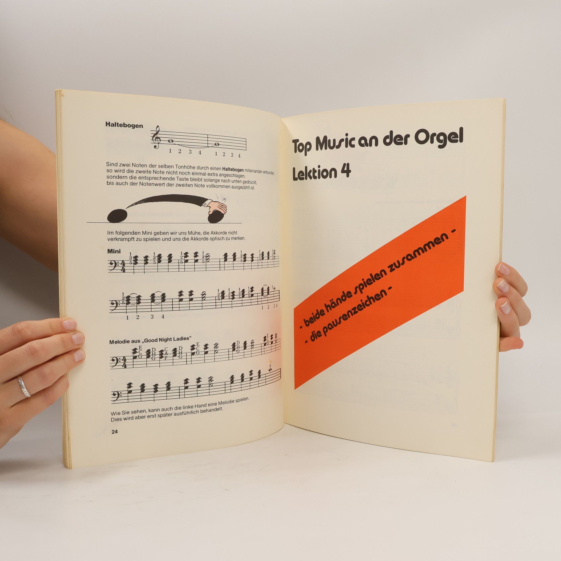 Hans Enzberg Top Music an der Orgel