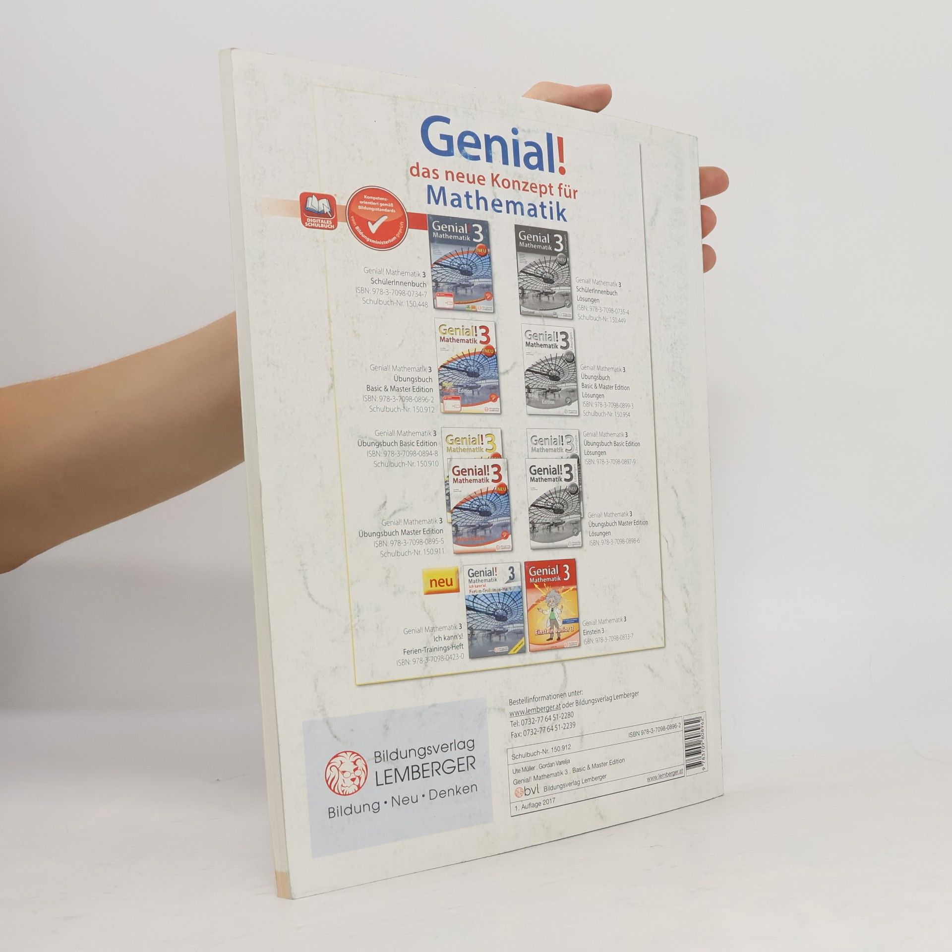 Autorenkollektiv Genial! Mathematik 3. Übungsbuch Basic + Master Edition