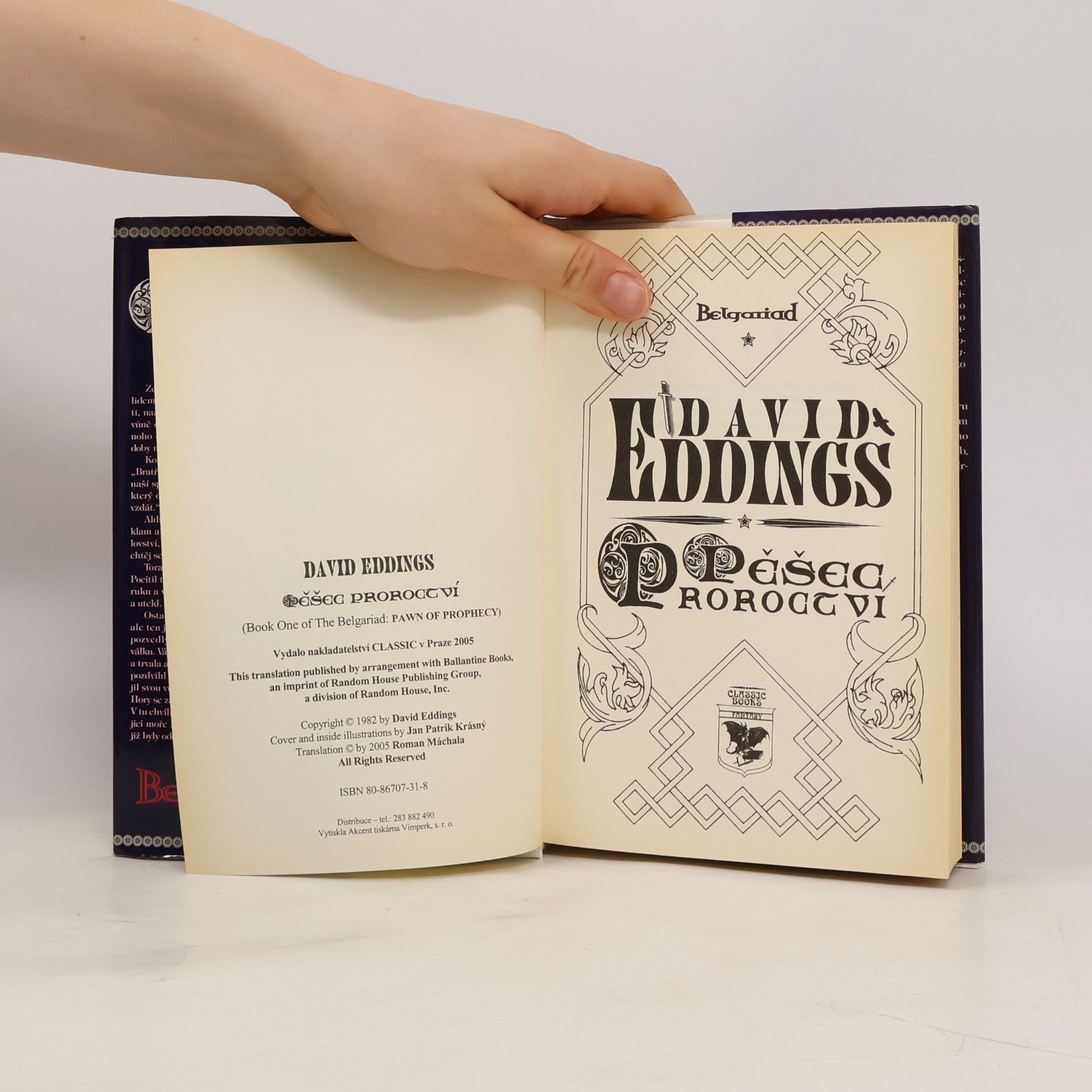David Eddings Belgariad. Pěšec proroctví
