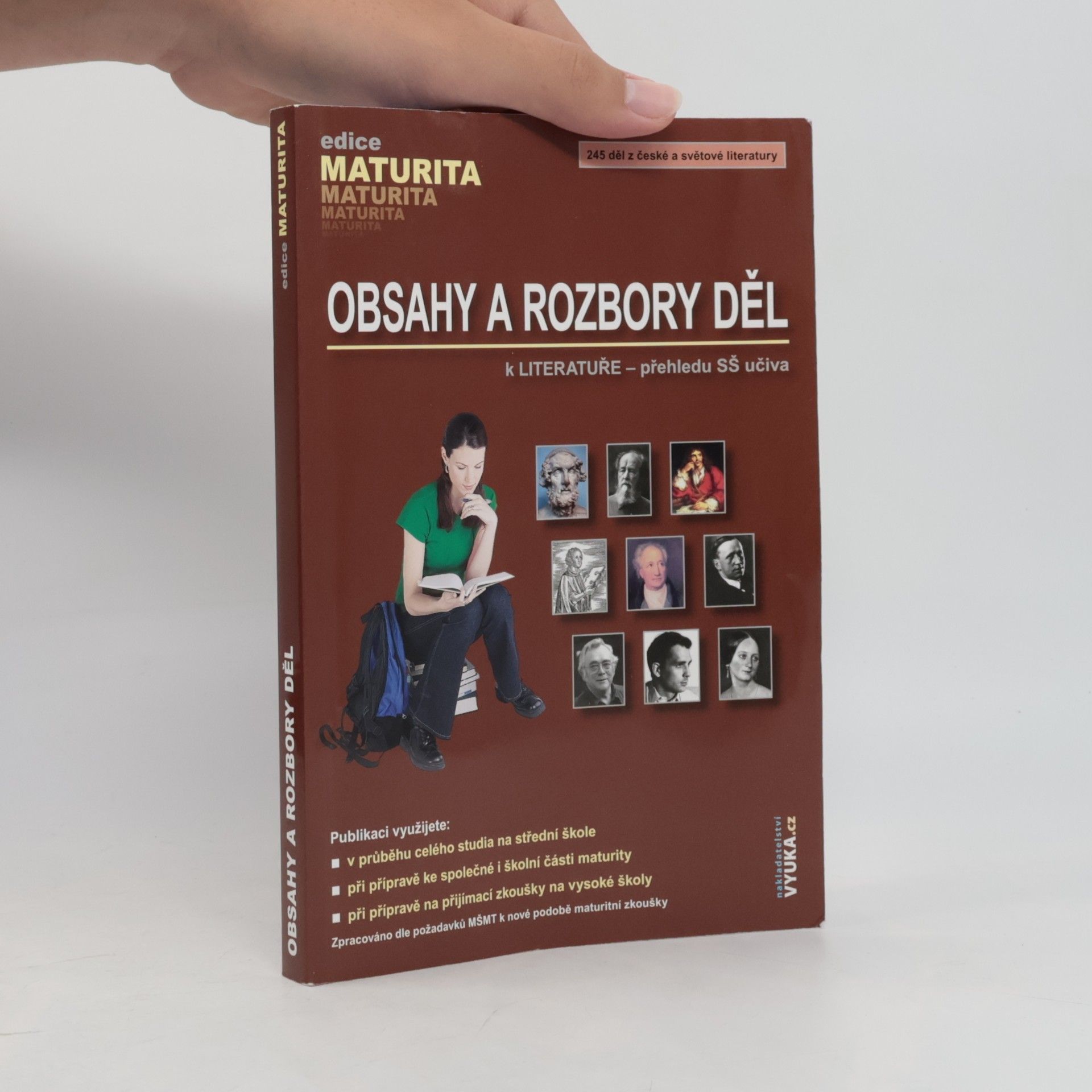 Otakar Slanař Obsahy a rozbory děl. K Literatuře - přehledu SŠ učiva