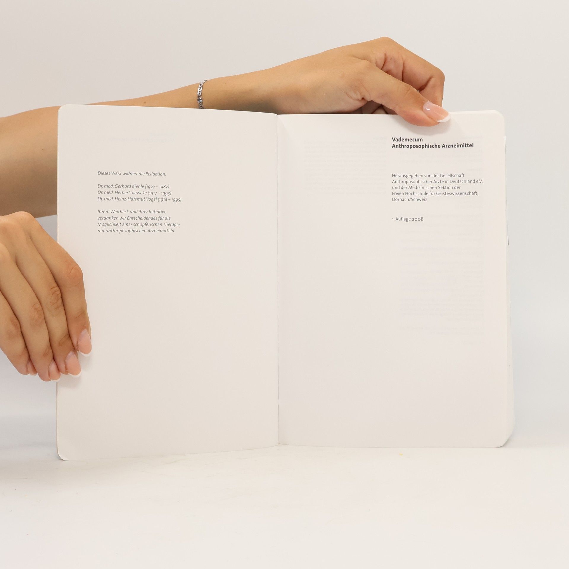 Autorenkollektiv Vademecum anthroposophische Arzneimittel