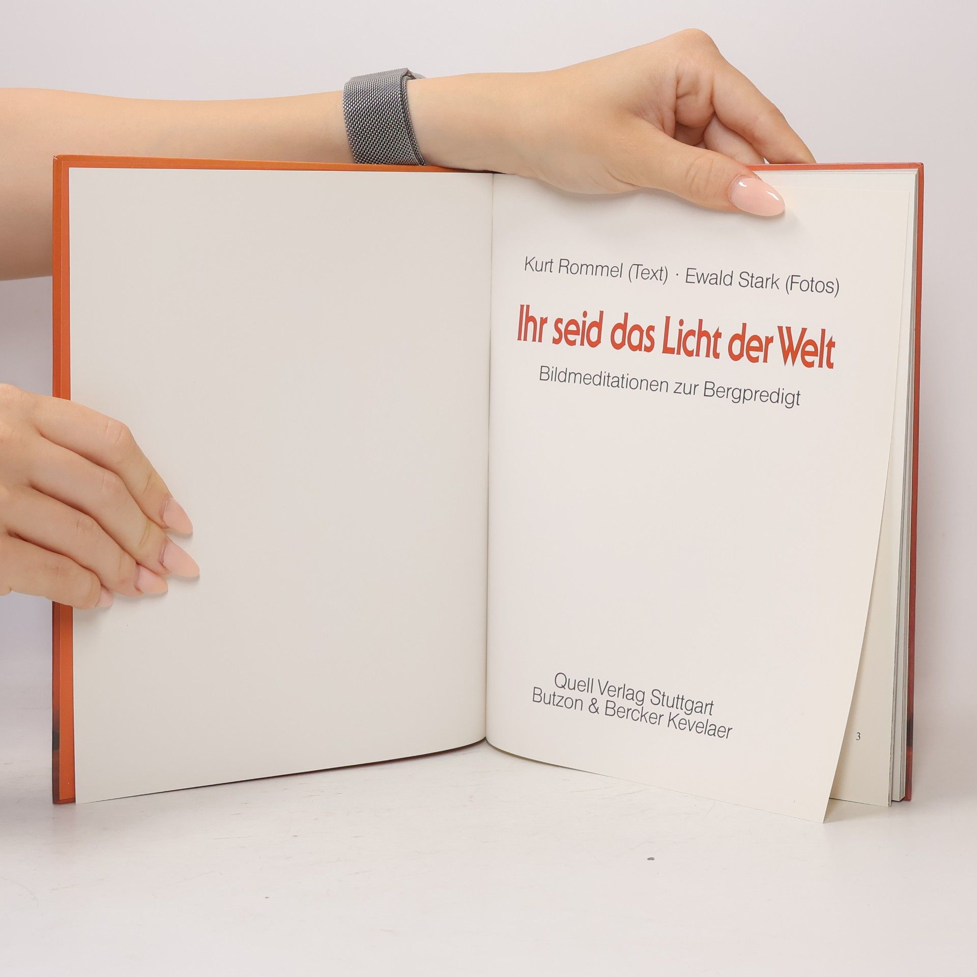 Kurt Rommel Ihr seid das Licht der Welt