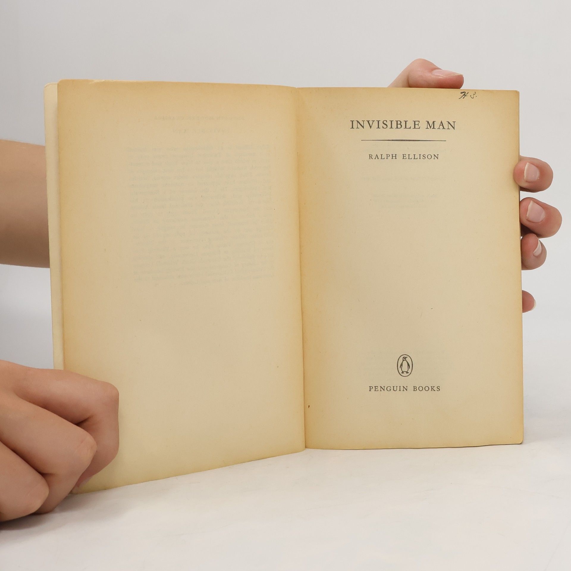 Ralph Ellison Invisible man