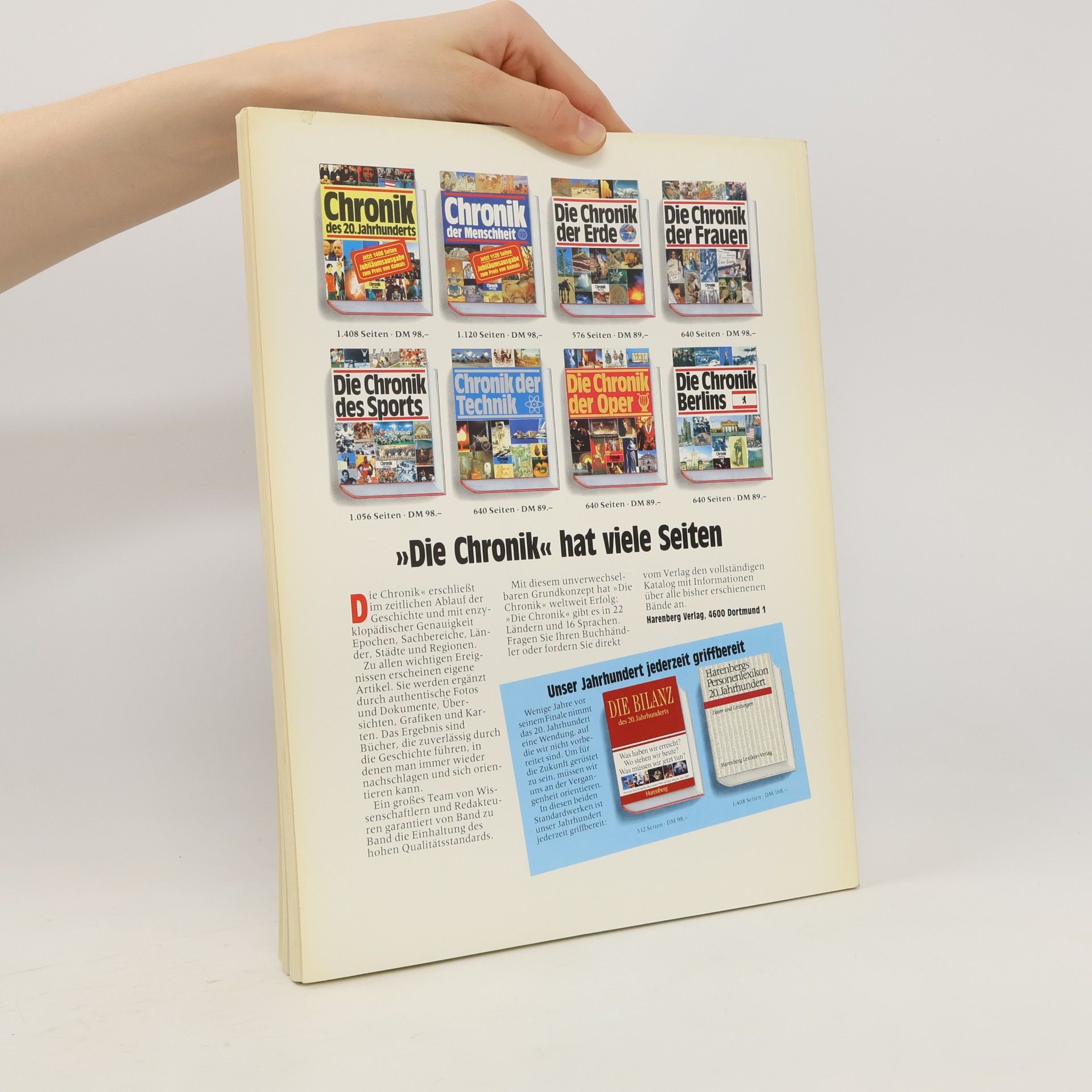 Kolektiv autorů Chronik '92. Die Welt braucht neue Konzepte