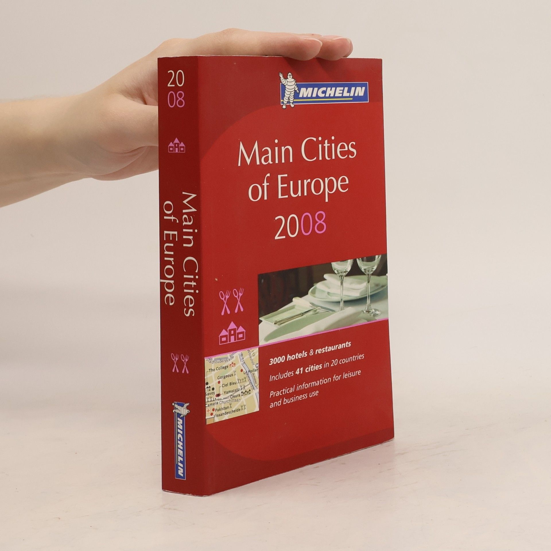 Guides Touristiques Michelin Main Cities of Europe