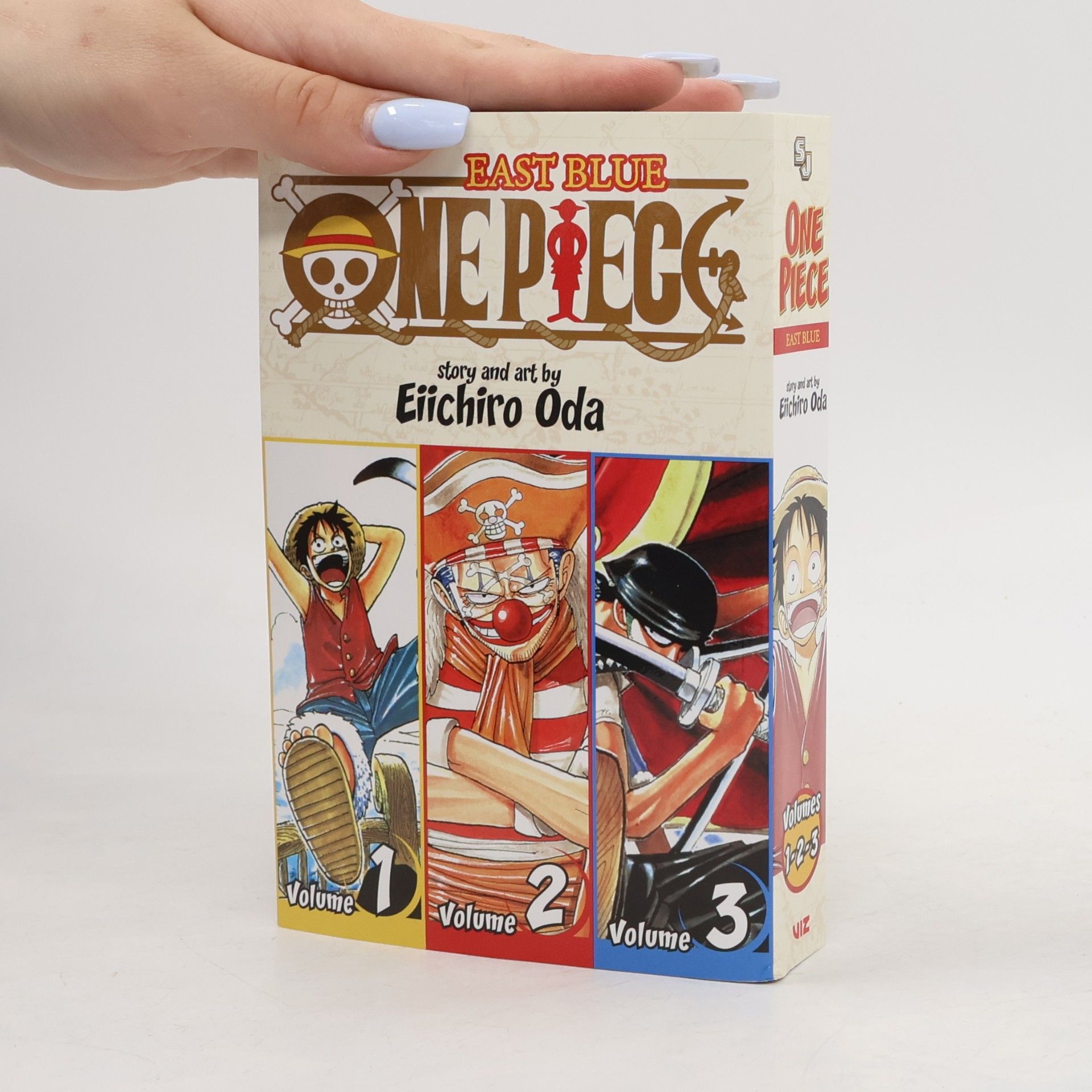 Eiichiro Oda One Piece. East Blue Vol. 1, 2, 3 (tři díly v jednom svazku)