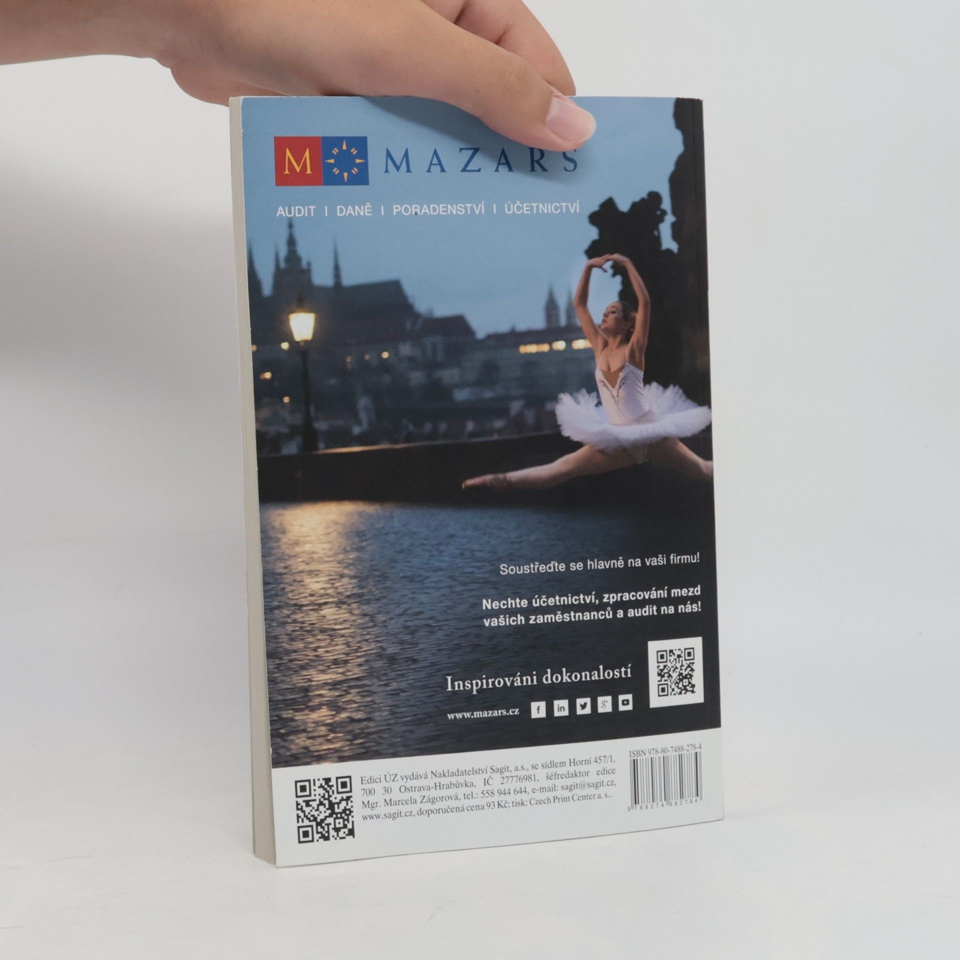 Various authors Účetnictví podnikatelů 2018 : novela účetní vyhlášky a ČÚS od 1. 1. 2018 : Audit: Zákon o auditorech po novele k 1. 7. 2017 : redakční uzávěrka k 8. 1. 2018.