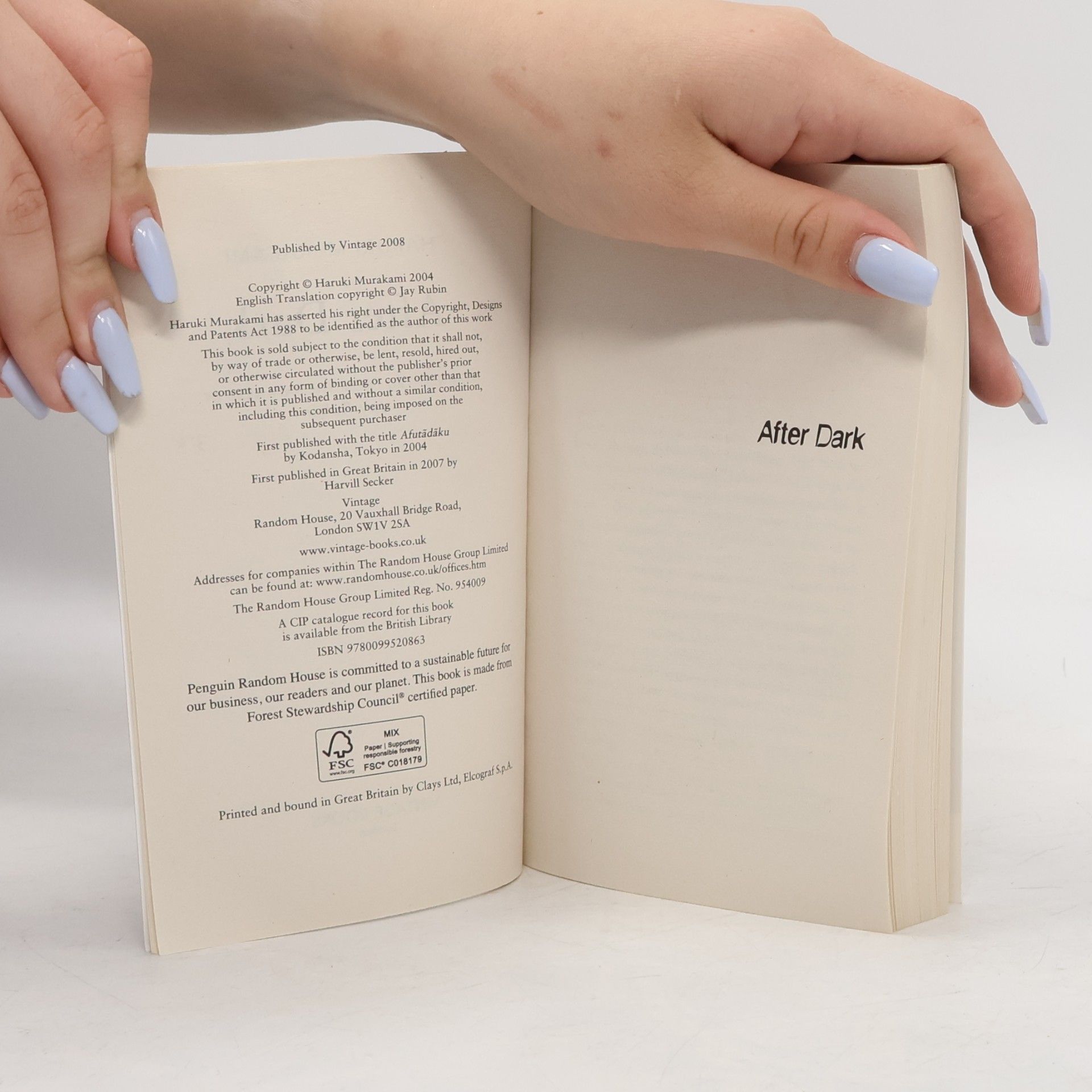 Haruki Murakami After Dark
