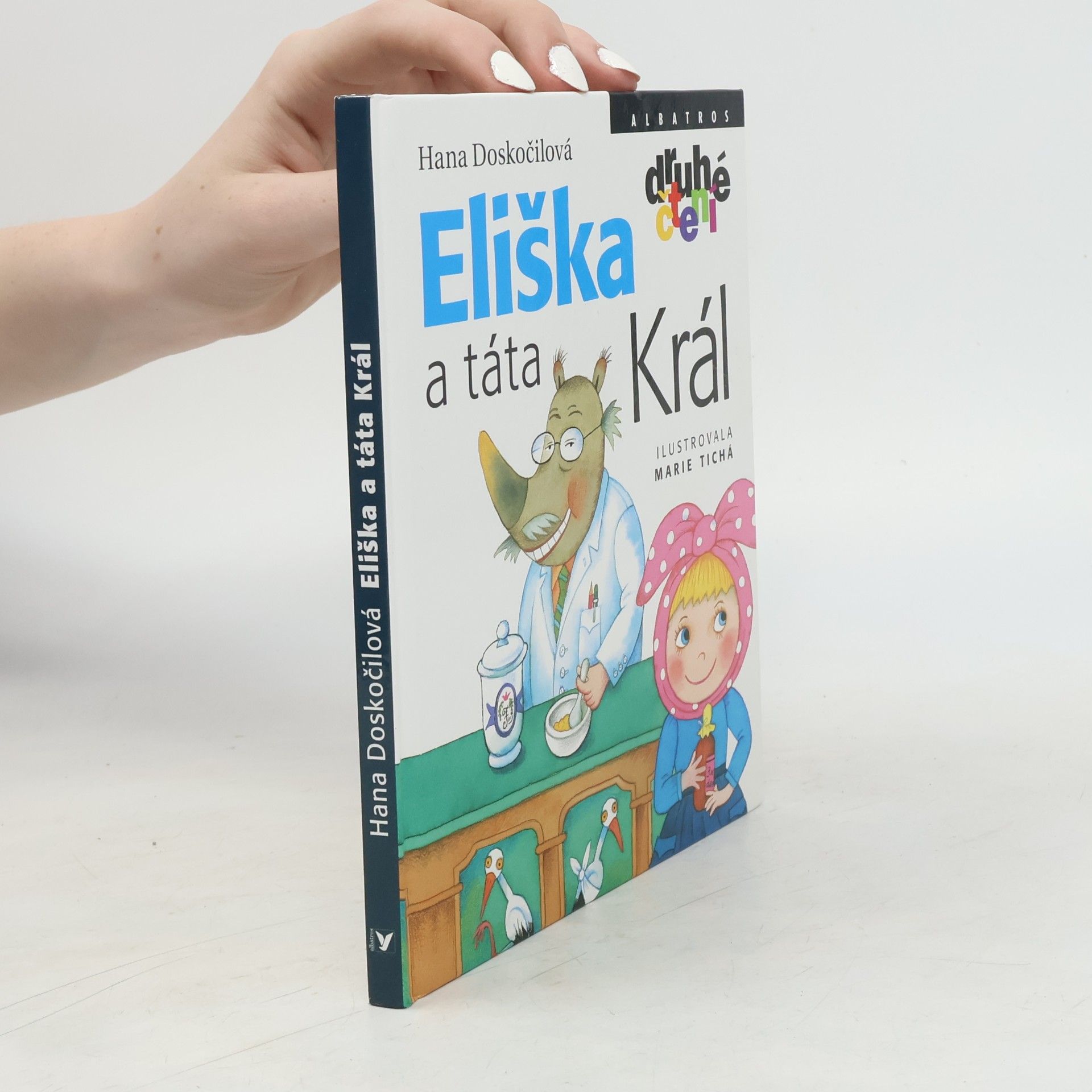Hana Doskočilová Eliška a táta Král