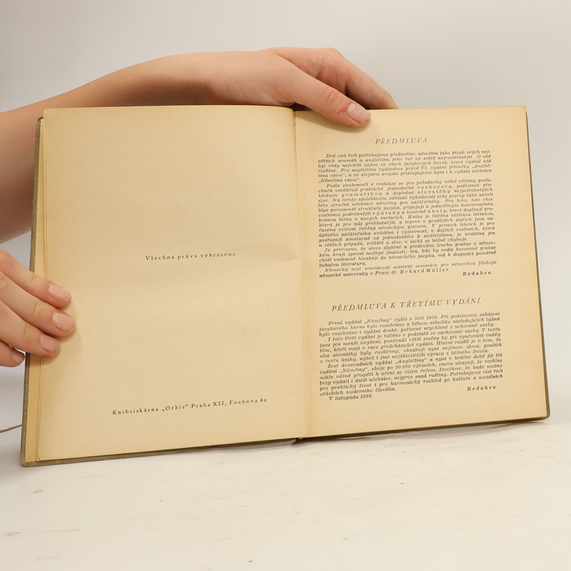 Josef Doležel Němčina všem. Přednášky Čs. rozhlasu. Svazek 20