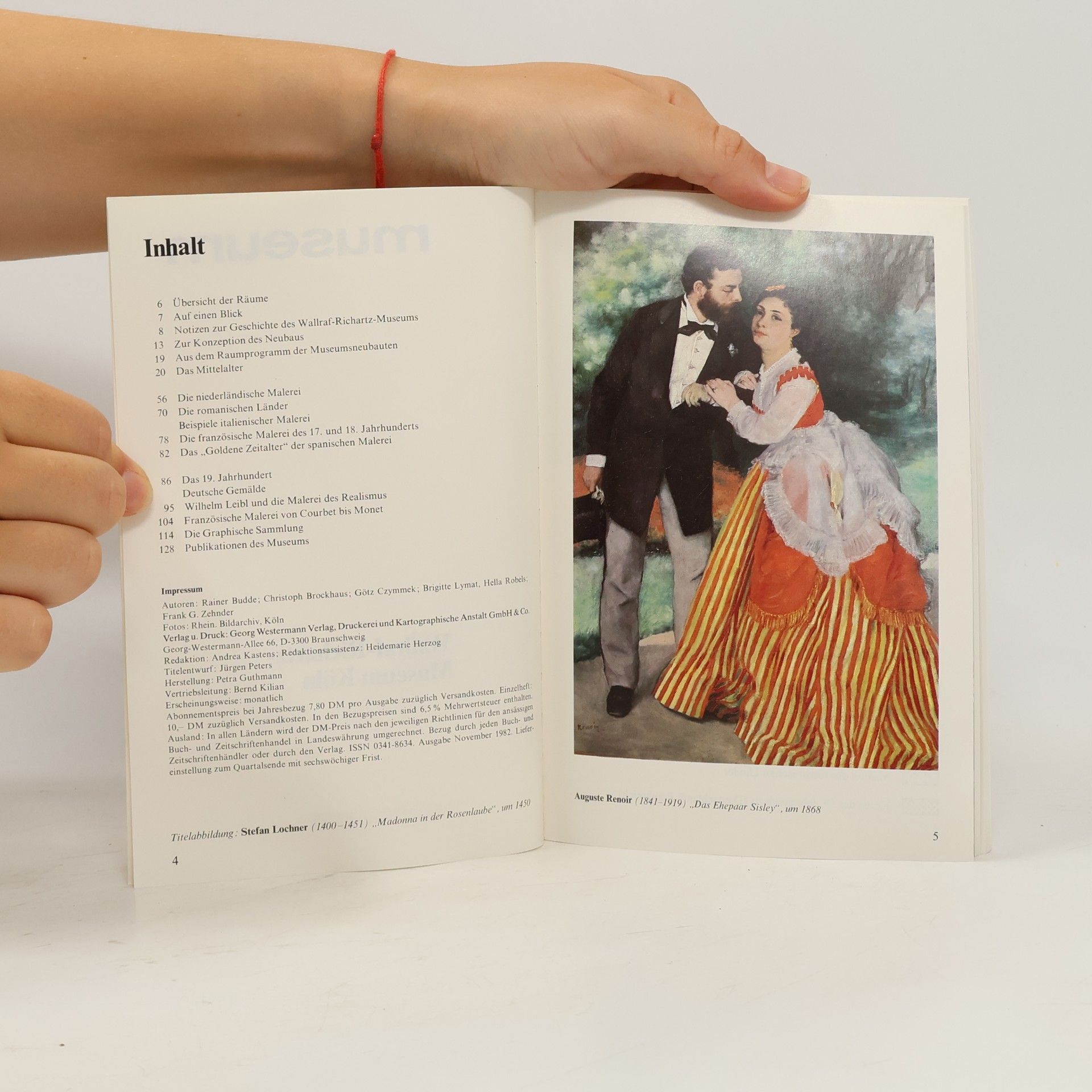 Various authors Katalog Des Museums Wallraf-Richartz in Köln