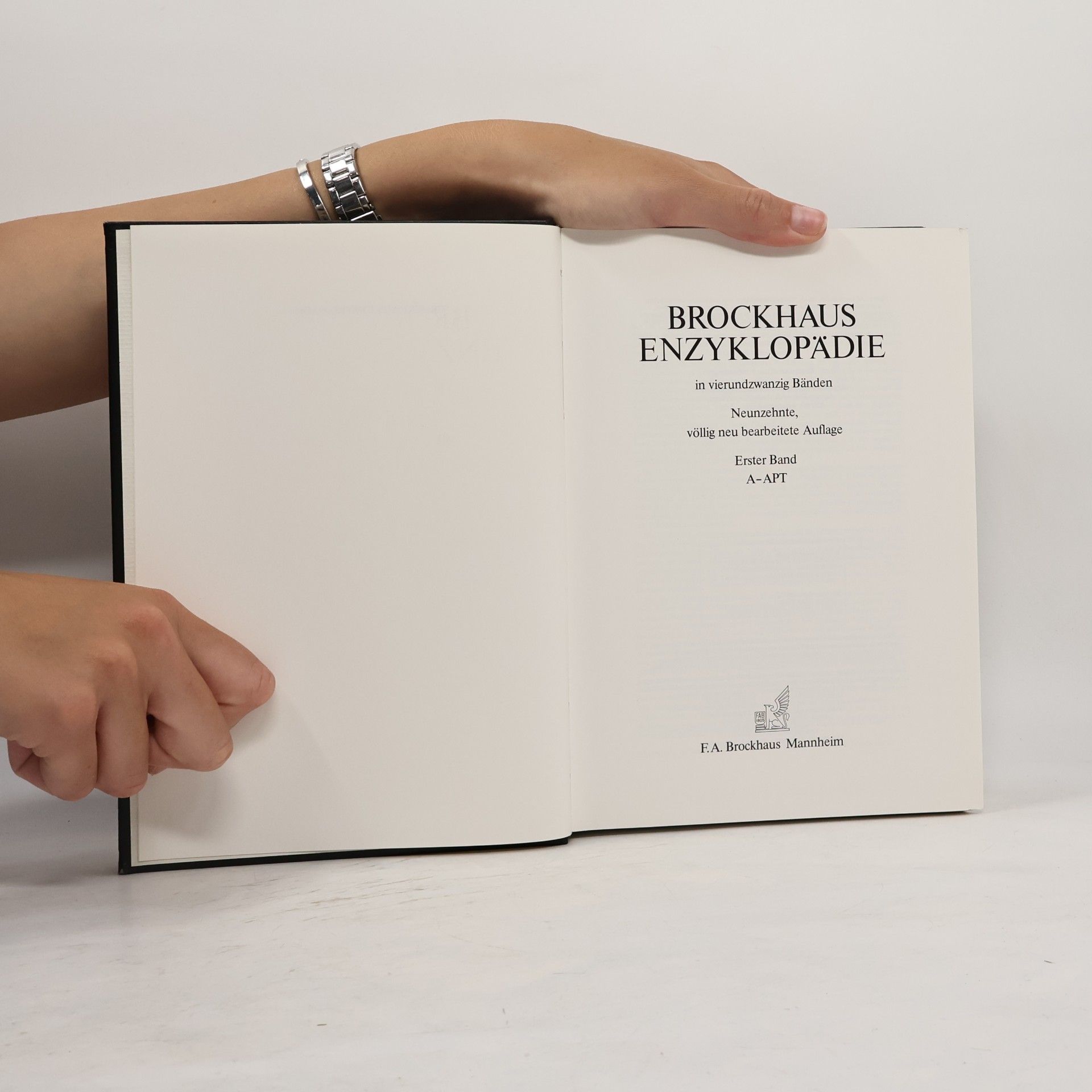 Kolektiv autorů Brockhaus Encyklopädie 1. A-Apt
