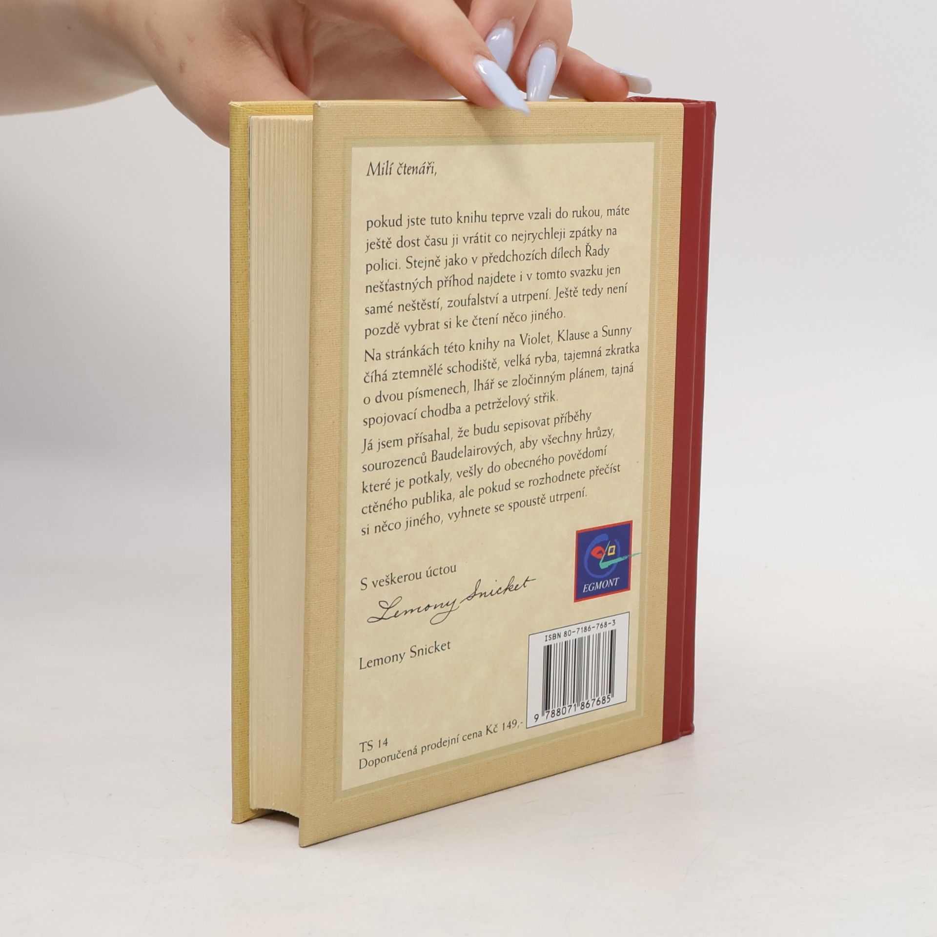 Lemony Snicket Řada nešťastných příhod 6. Nouzový výtah
